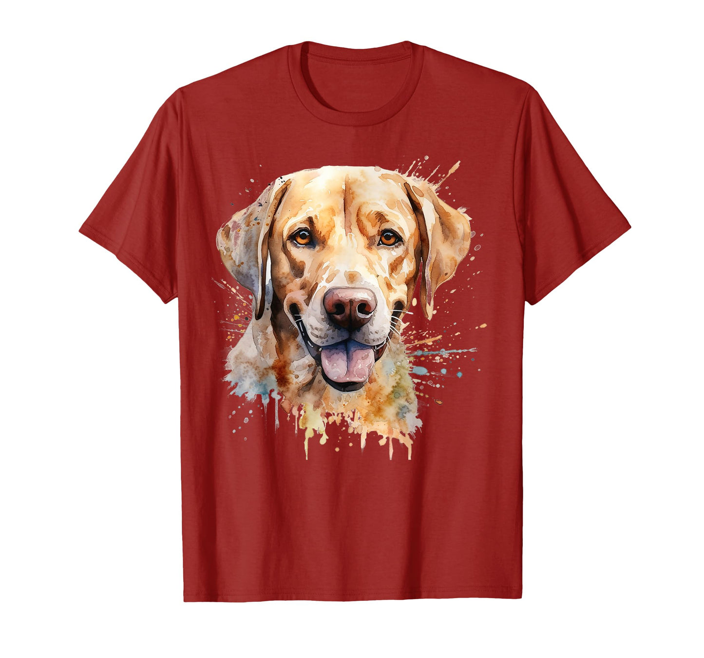 Watercolor Labrador Labbi T-Shirt