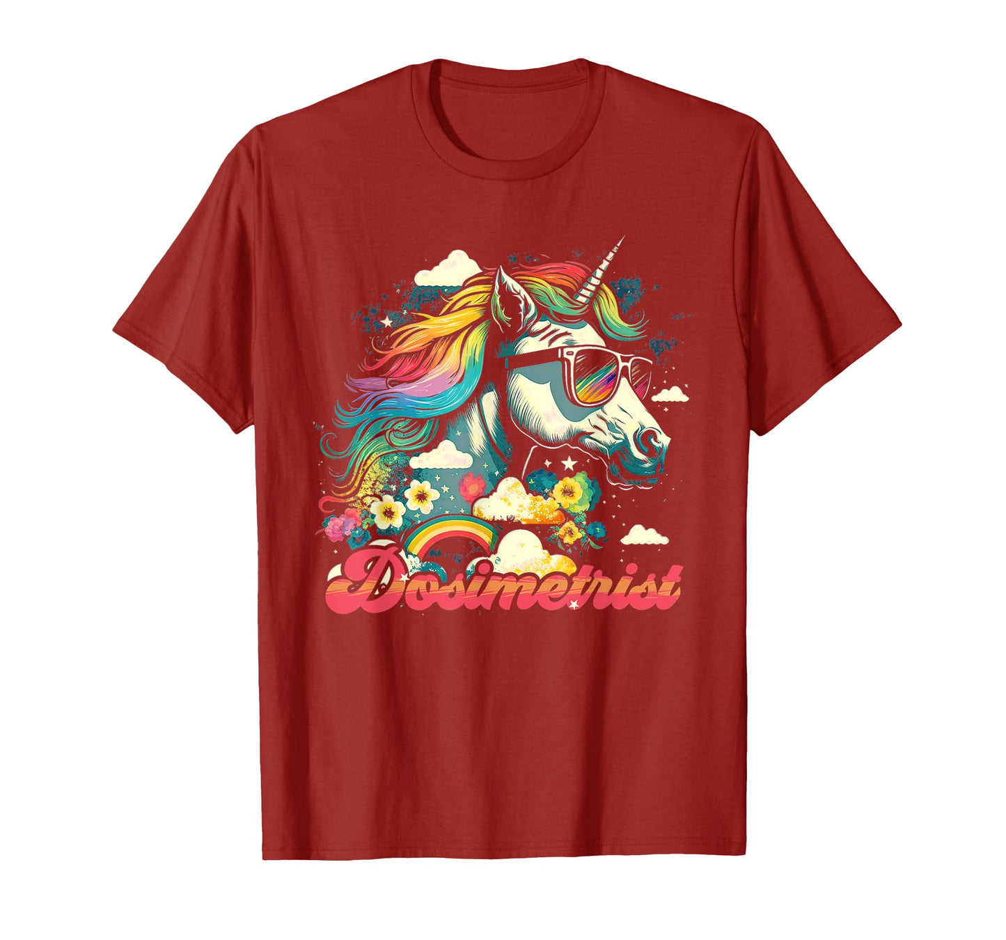 Rainbow Unicorn Dosimetrist | Dosimetry T-Shirt