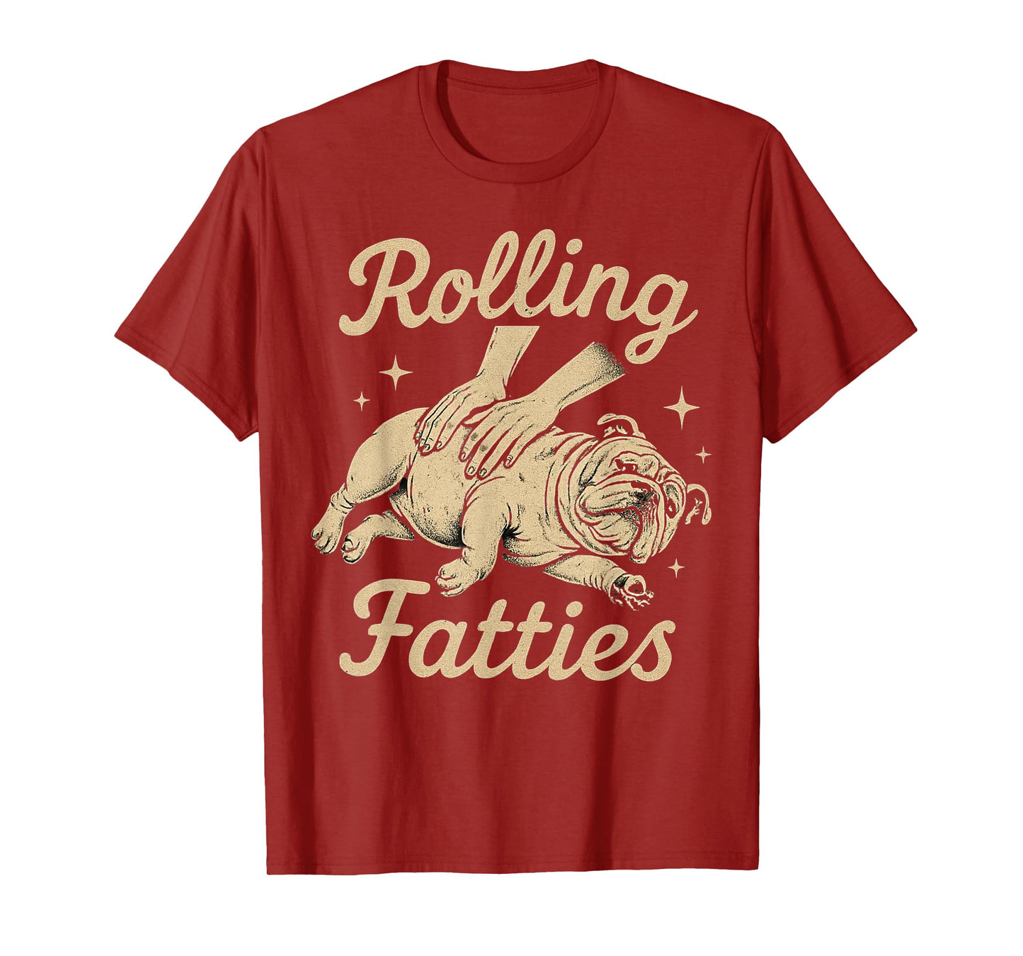 Funny Cute English Bulldog Lover Puppy Owner Bulldog Fatty T-Shirt