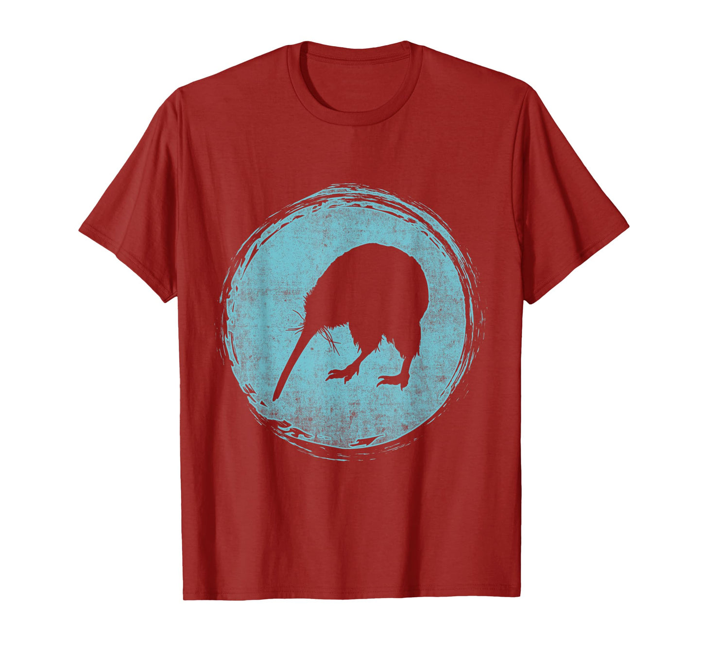 Retro Kiwi New Zealand T-Shirt