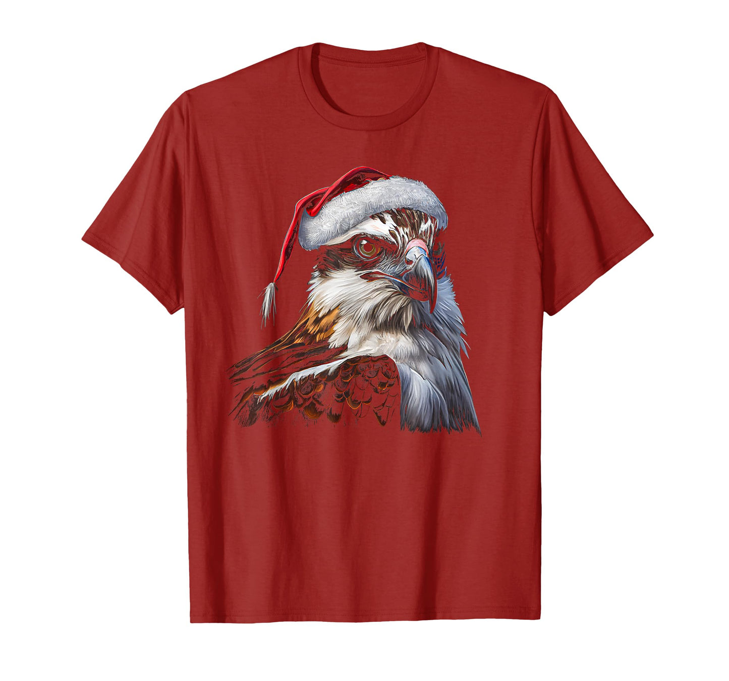 Birds of Prey , Christmas Osprey Hawk T-Shirt