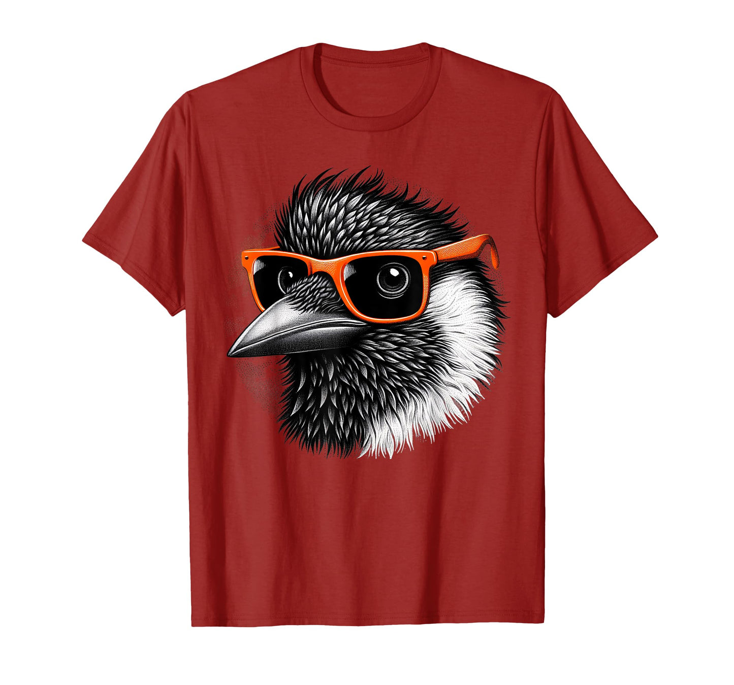 Cool Oriole Bird Wearing Sunglasses Graphic Art T-Shirt