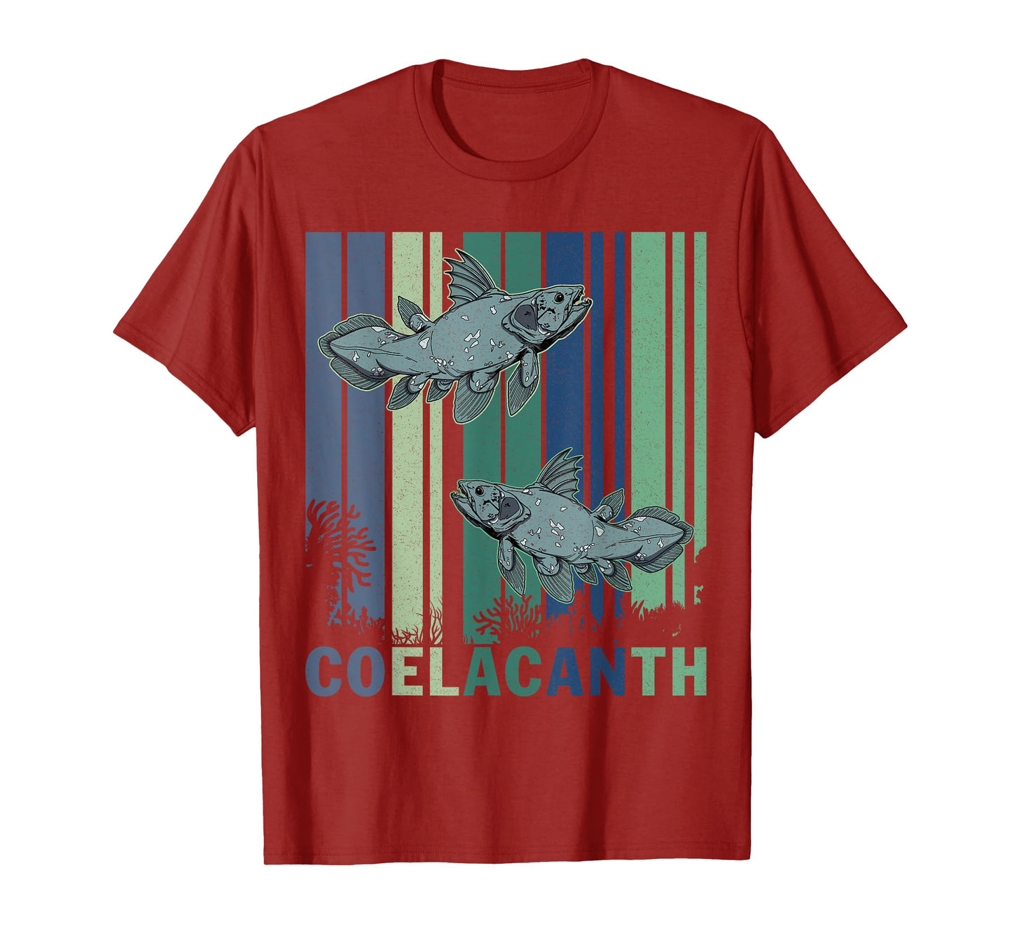 Coelacanth Fish Paleontologist Scientist Animal Care T-Shirt