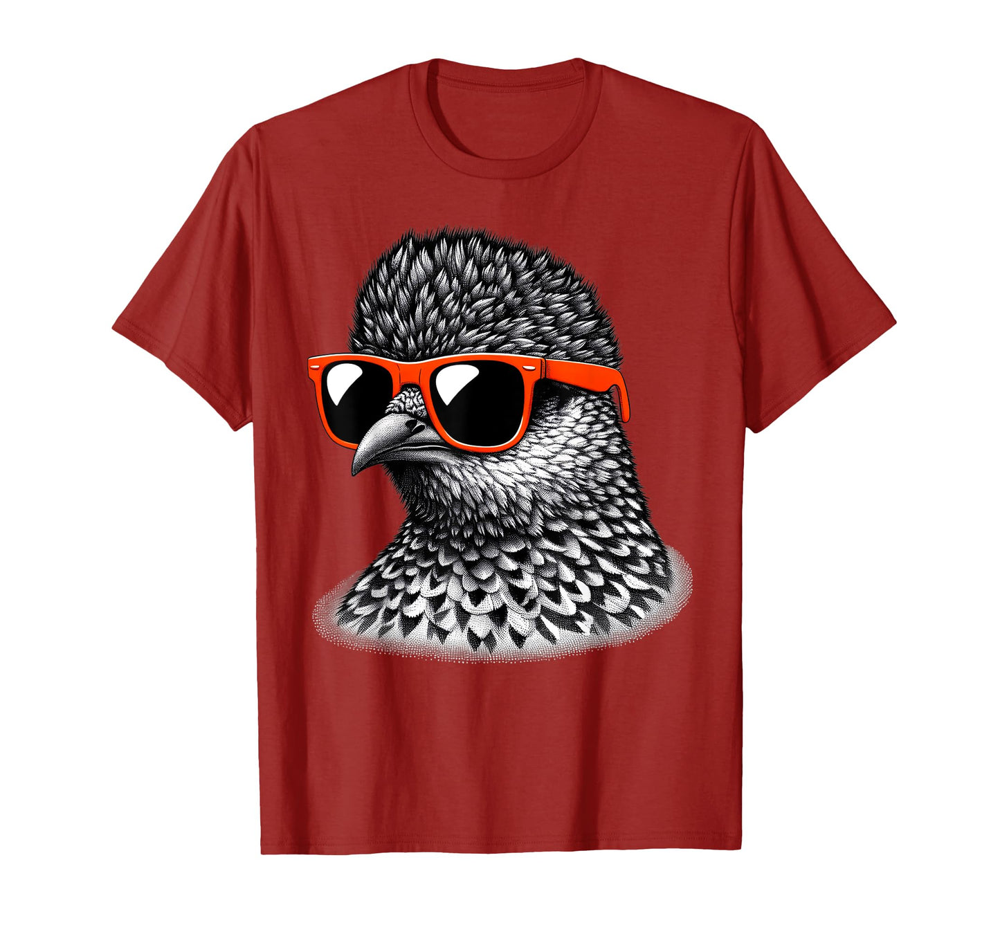 Cool Ptarmigan Bird Wearing Sunglasses Graphic Art T-Shirt