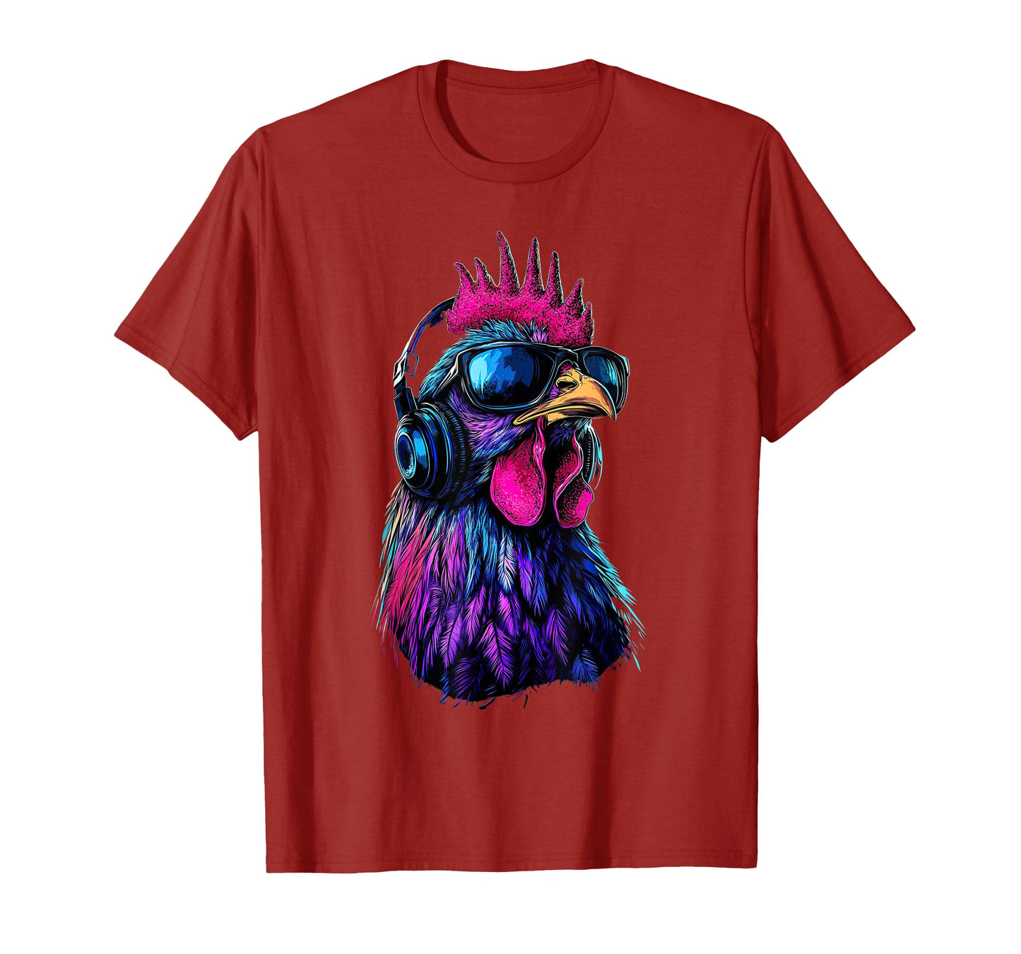 Funny Chicken cool Graffiti Urban art street T-Shirt