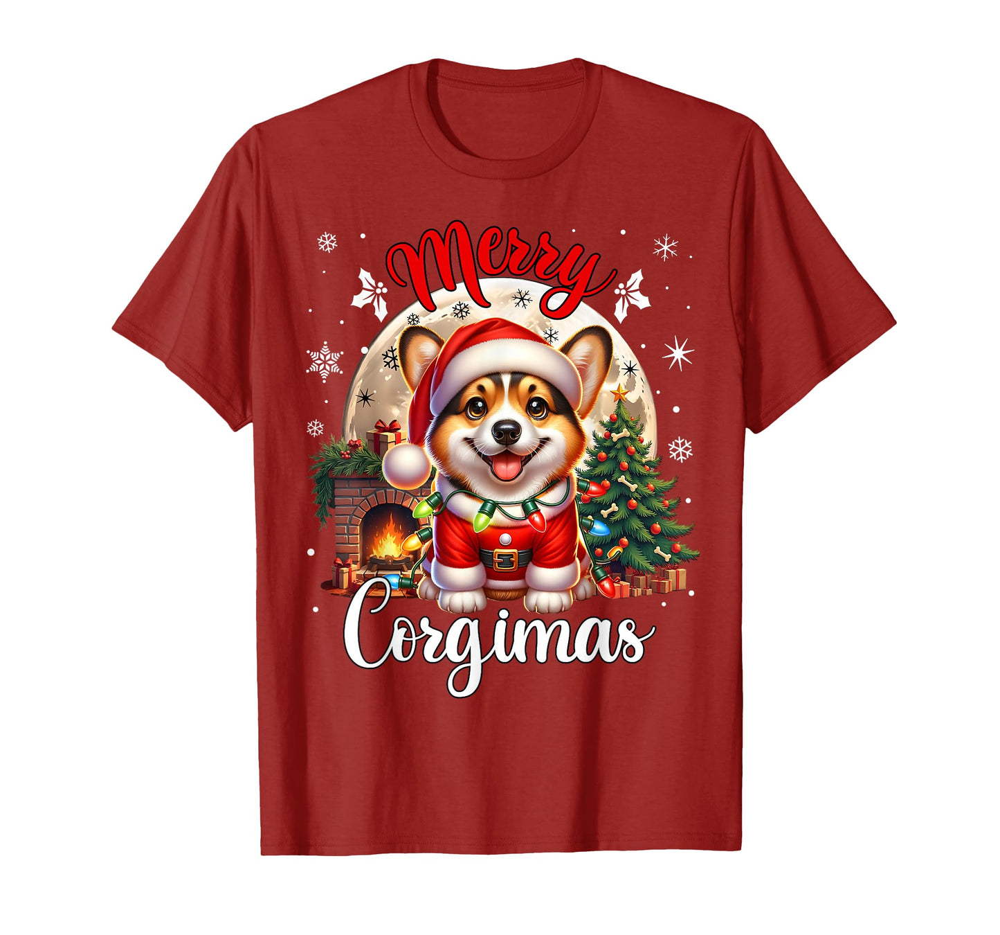 Christmas Costume Corgi Xmas Merry Corgimas Corgi T-Shirt