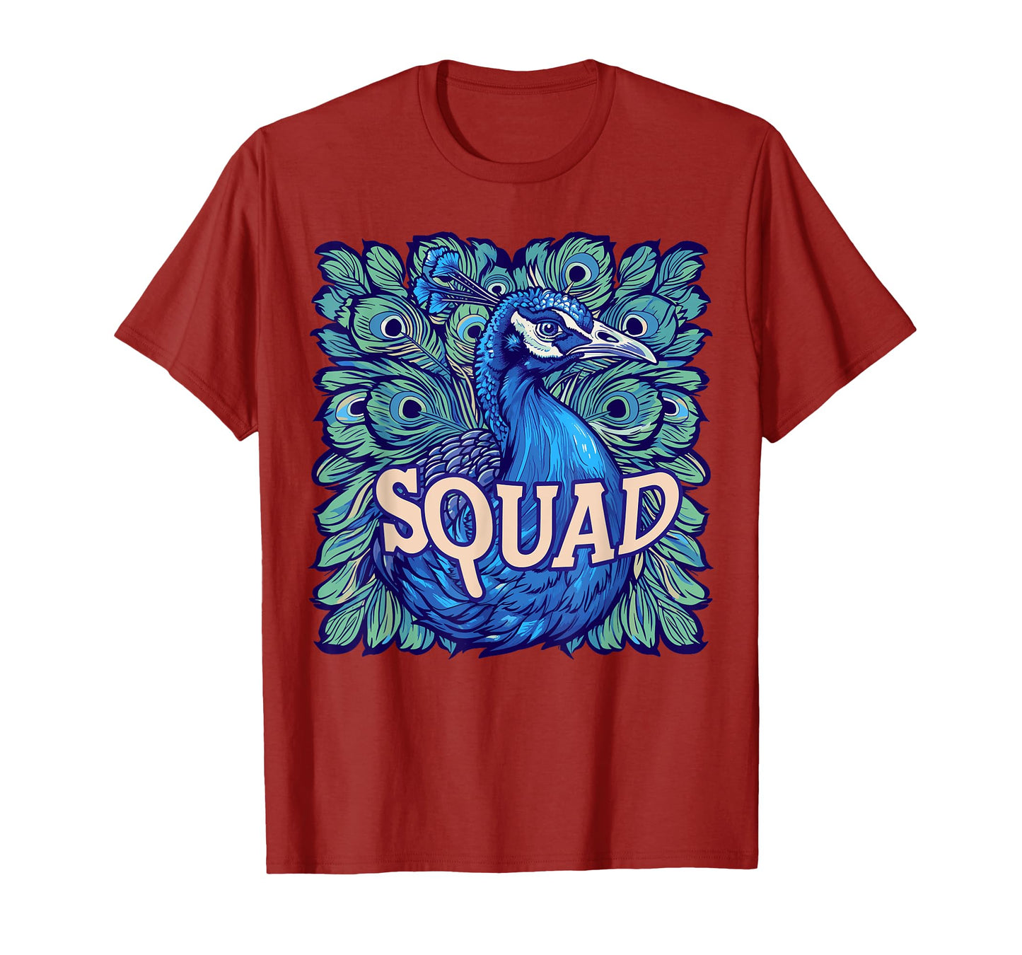 Peacock SQUAD, Gifts for people who like Peacock T-Shirt
