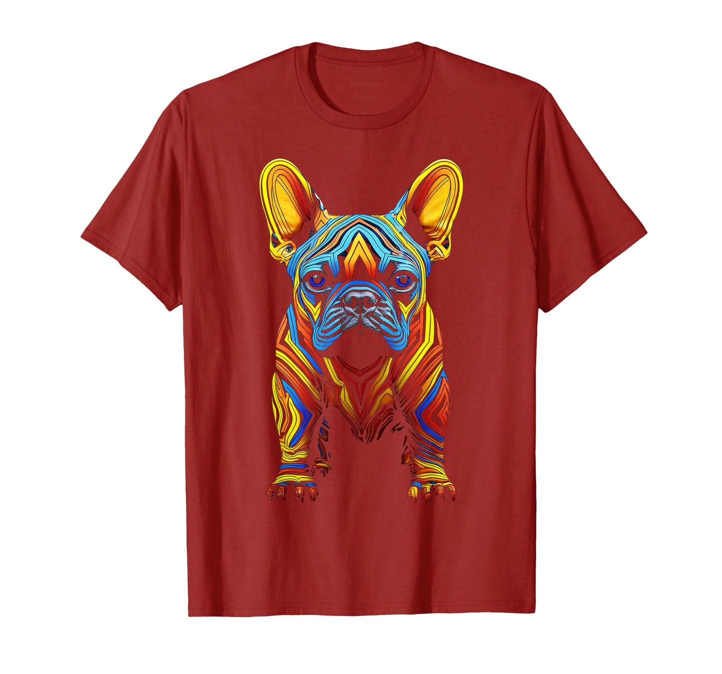 French Bulldog Motif Pet Art Dog French Bulldog T-Shirt