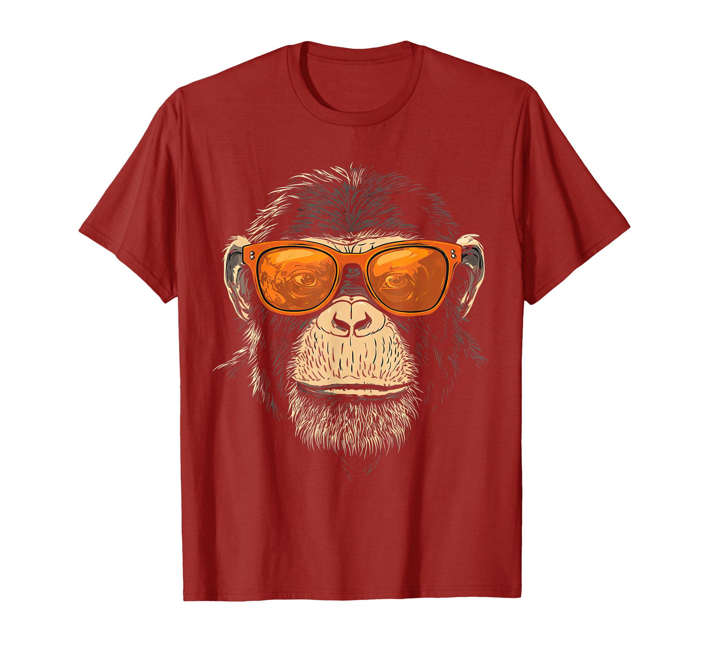 Funny Monkey with sunglasses cool Graffiti Urban art street T-Shirt
