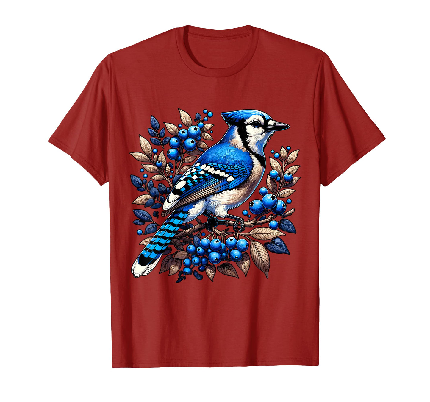 Blue Jay Bird T-Shirt