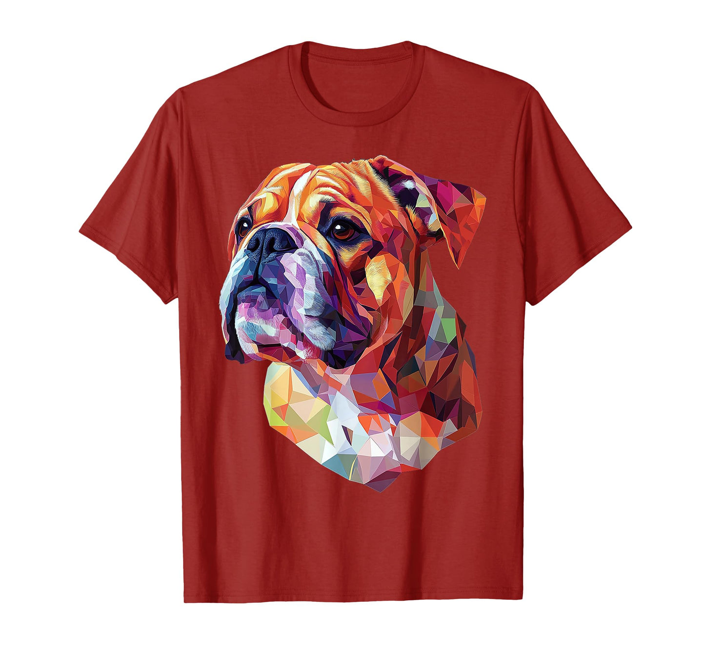 Bulldog Dog Graphic Pet Artwork Bulldog T-Shirt