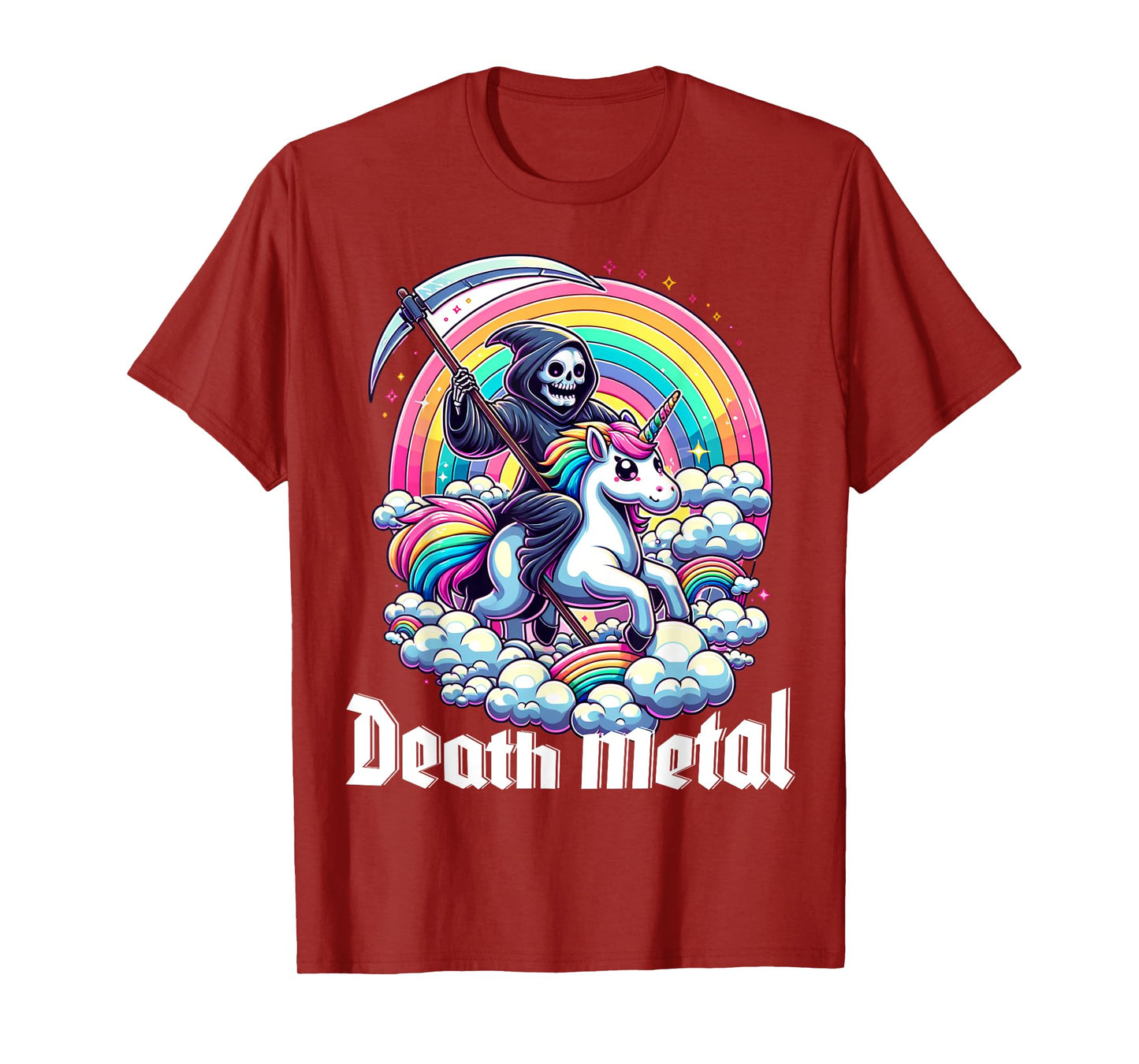Unicorn Death Metal T-Shirt