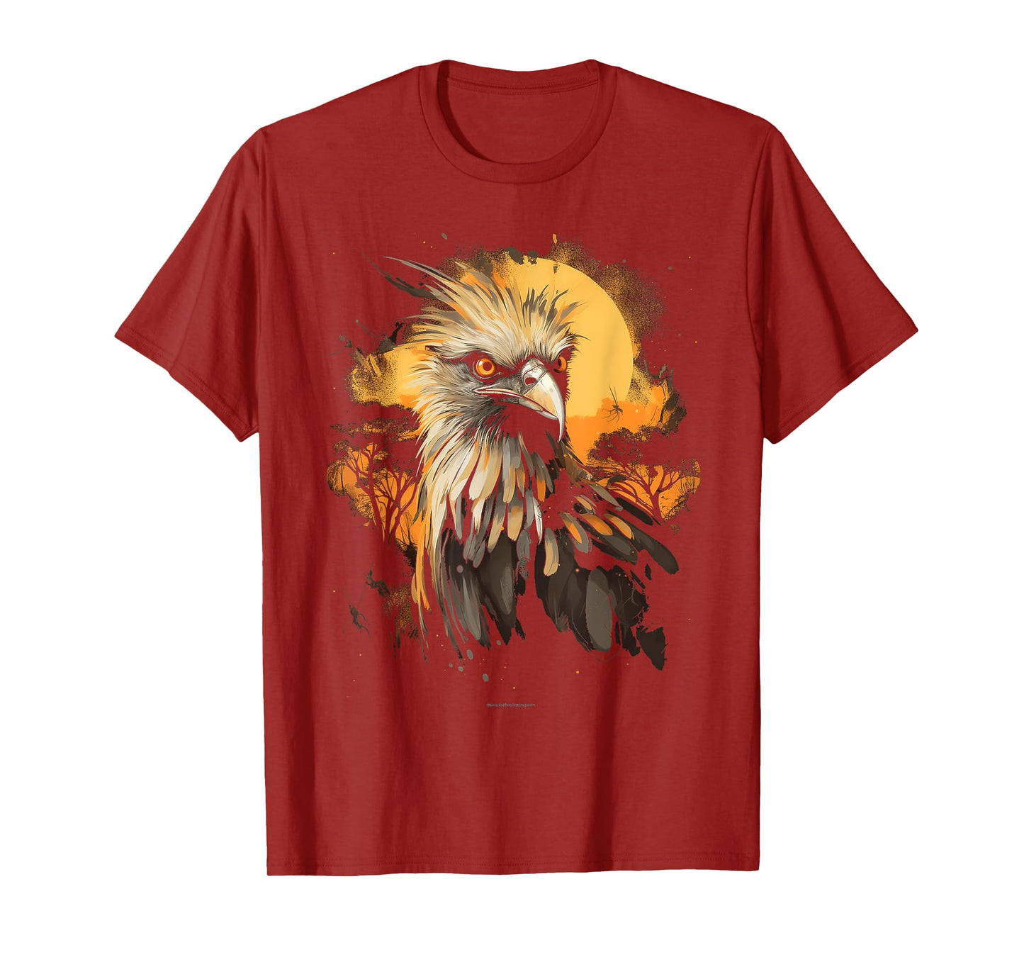 Secretary Bird African Animal Gift for Safari T-Shirt