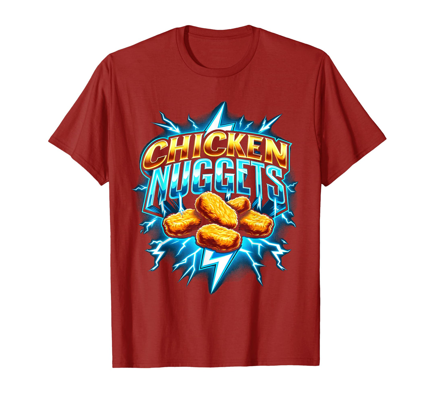Chicken Nuggets Rock Tour Tee - Hardcore Music Fans T-Shirt