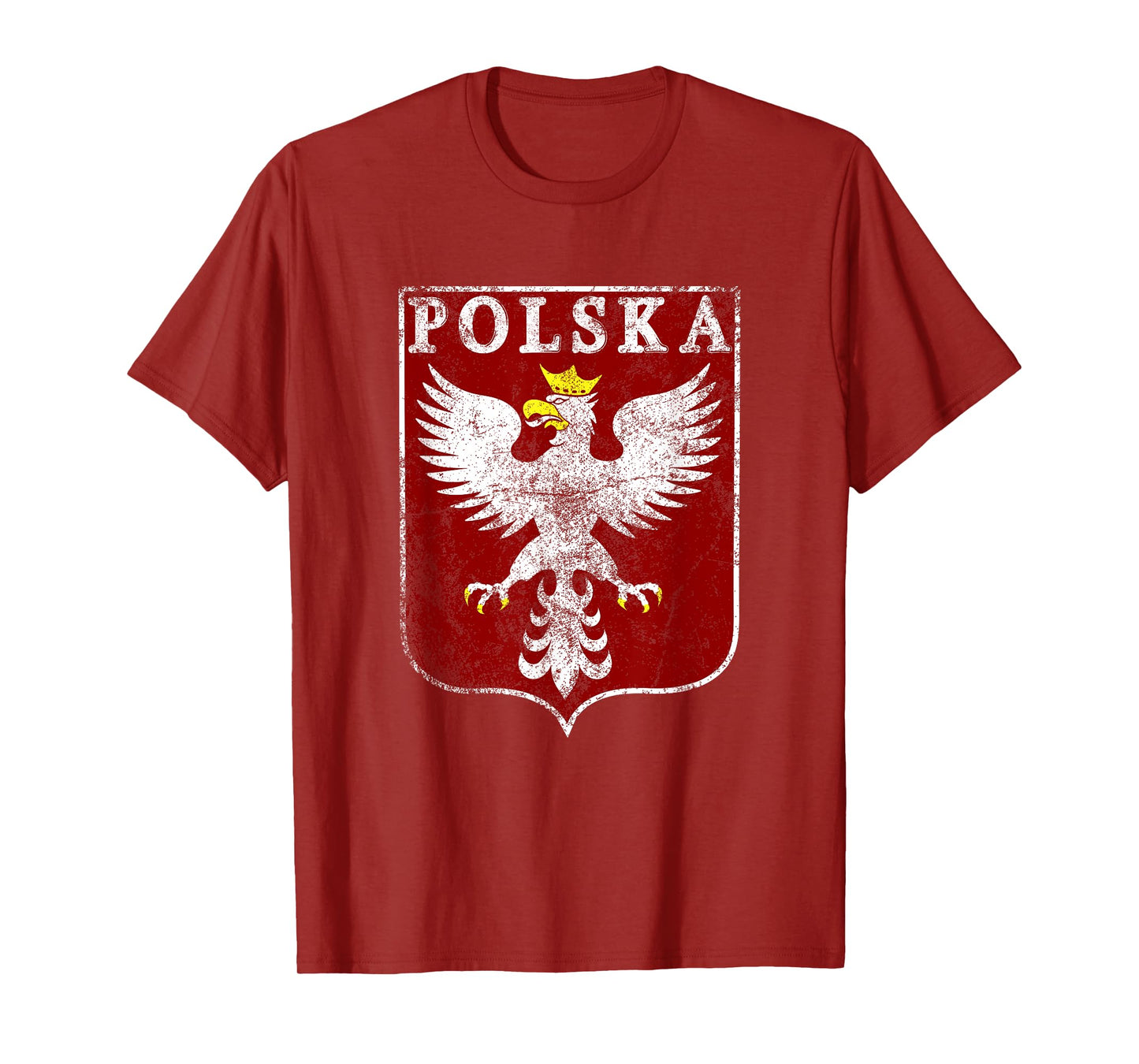 Polish Eagle Polish Crest Vintage Polska Eagle Poland T-Shirt
