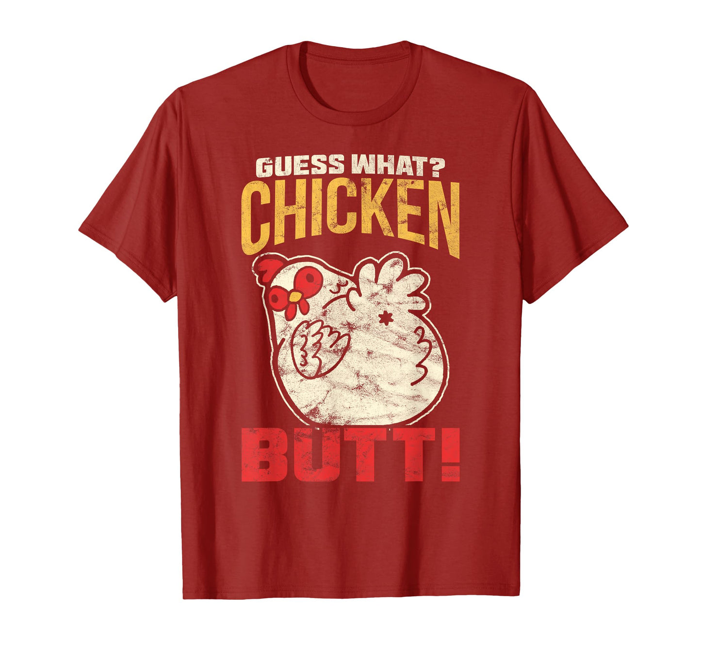 Vintage Guess What? Chicken Butt! Chicken T-Shirt