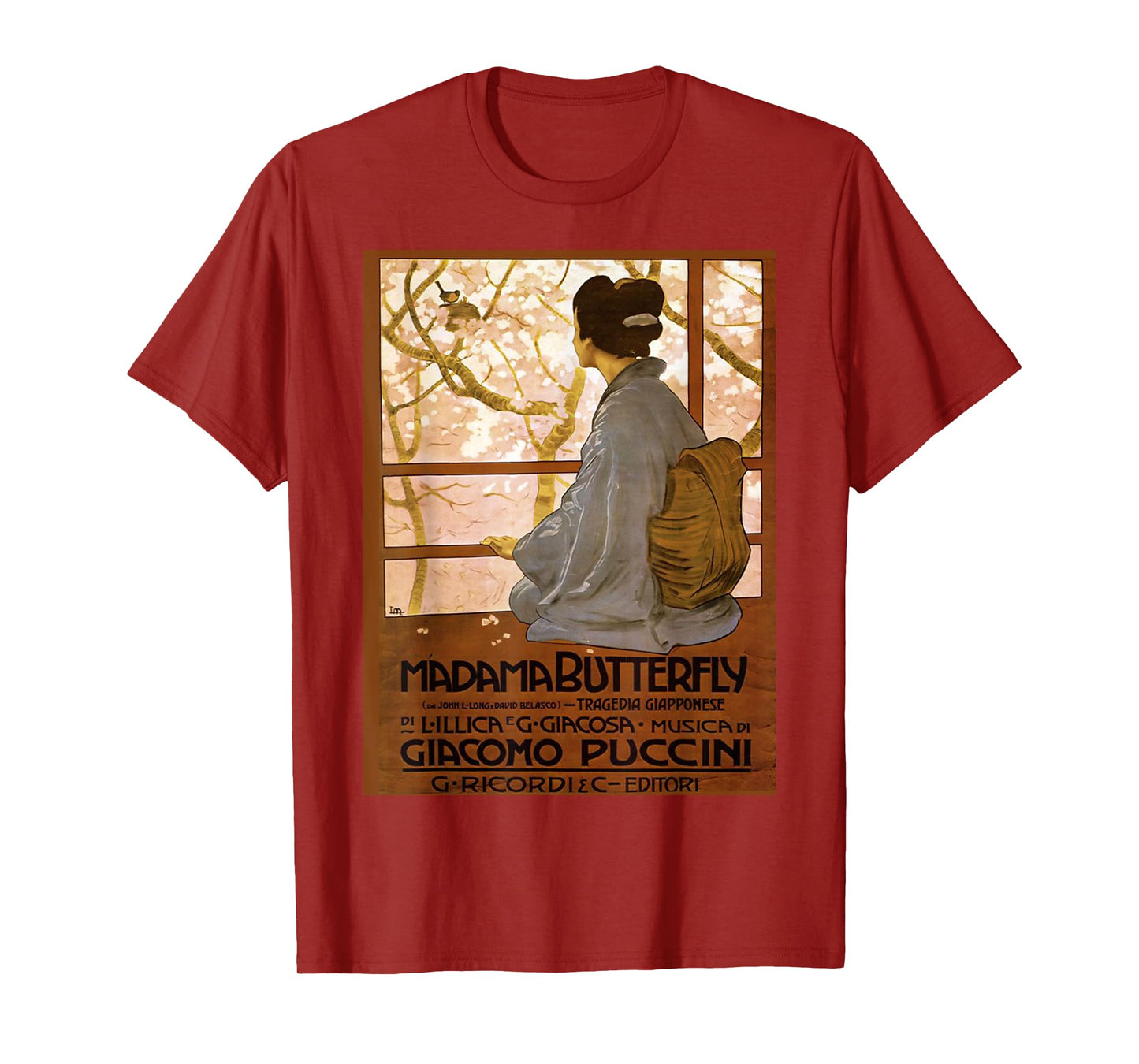 Vintage poster - Madama Butterfly Retro T-Shirt T-Shirt