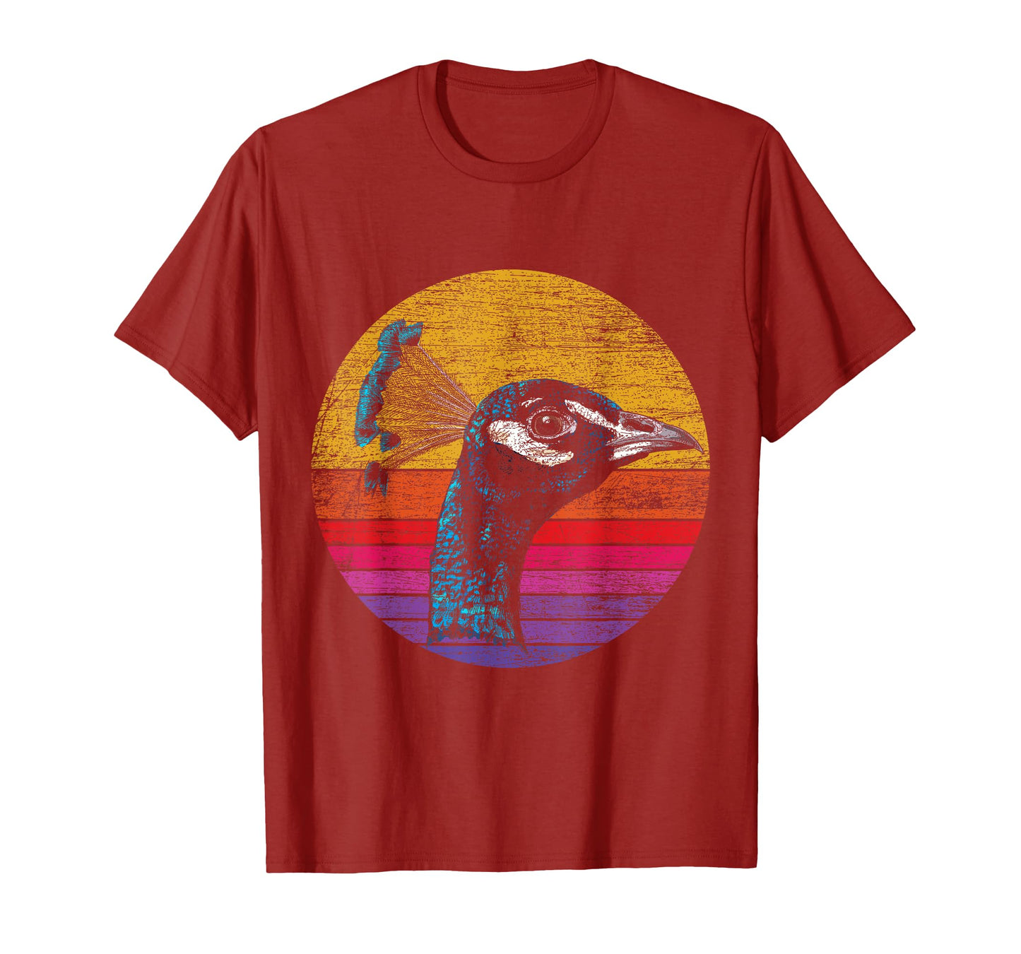 Retro Peacock T-Shirt