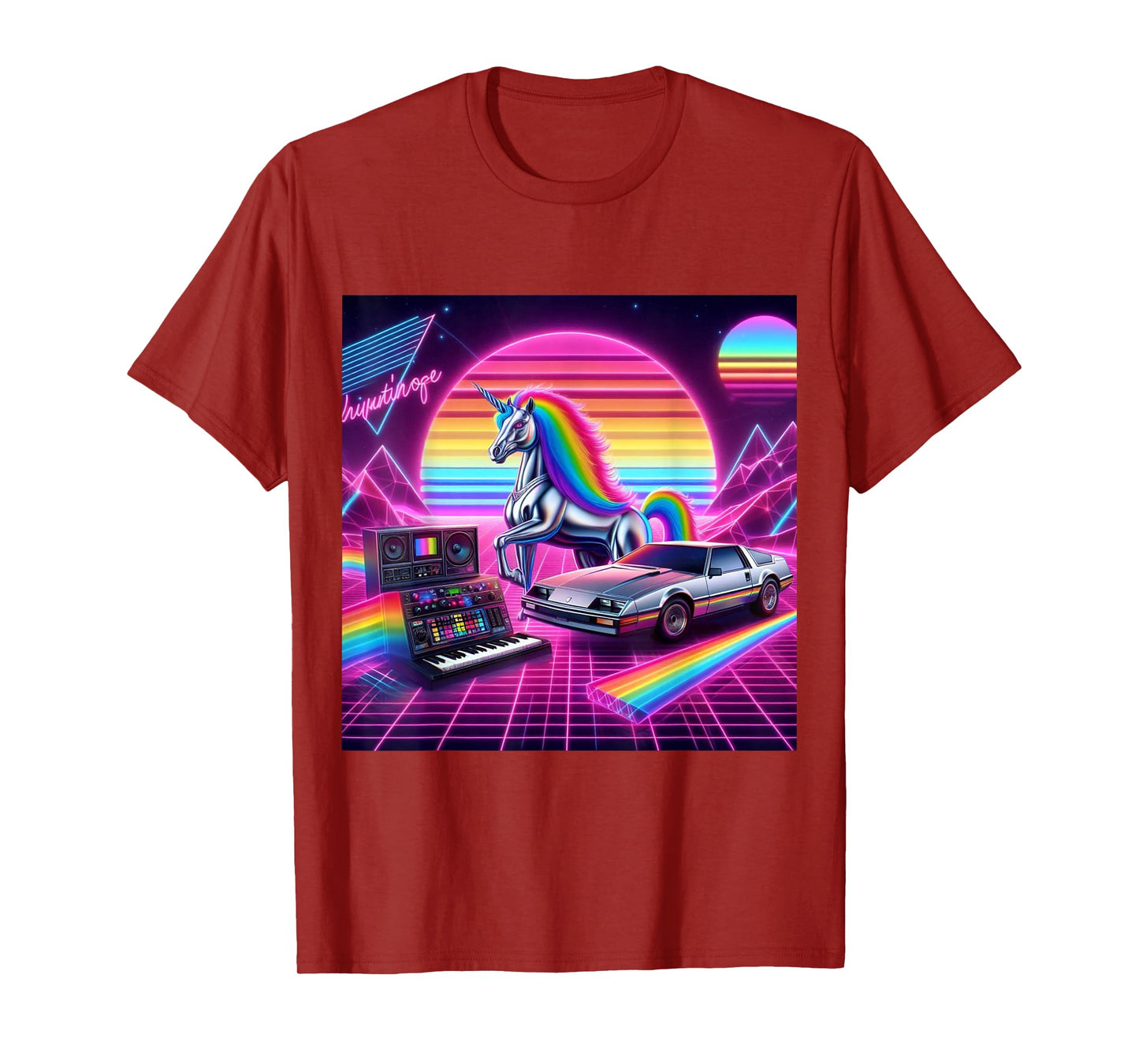 Ride the 80s Synth wave T-Shirt