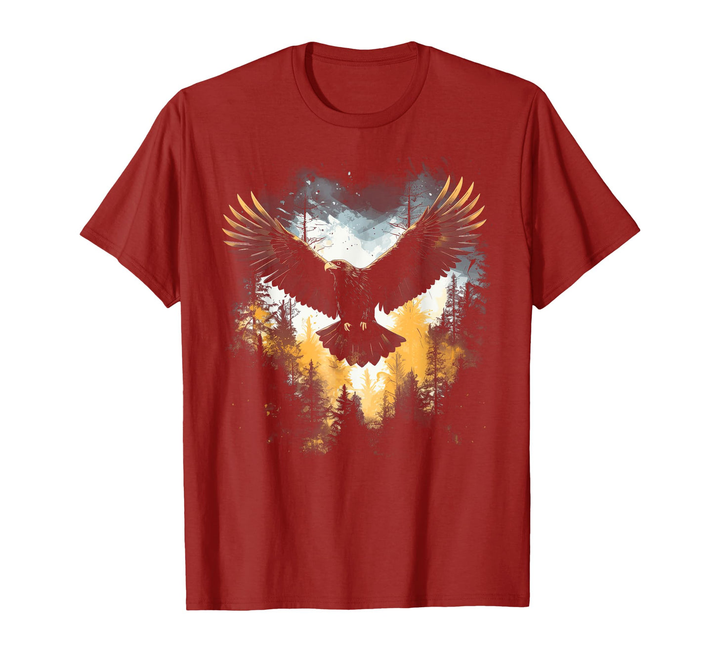 Eagle Forest Animal Wildlife T-Shirt