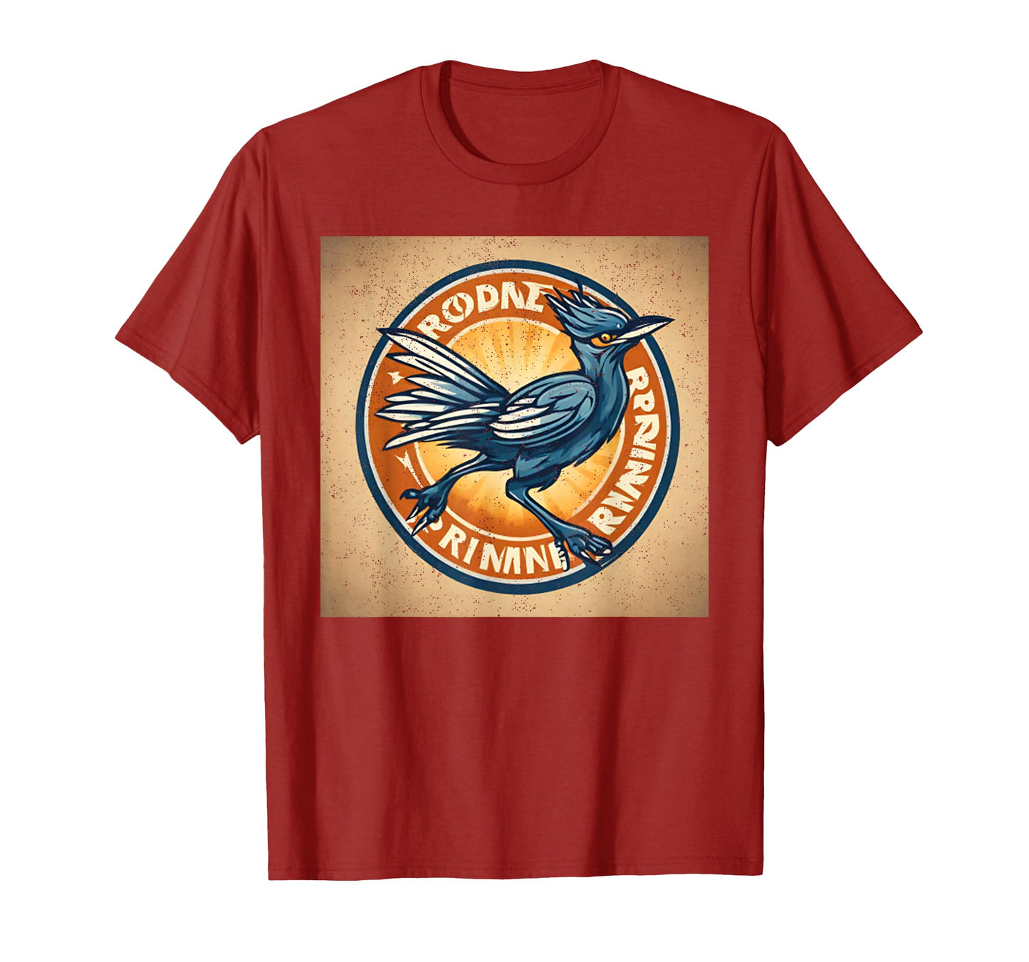Vintage Road Runner V6 Bird Running Roadrunner Animal T-Shirt