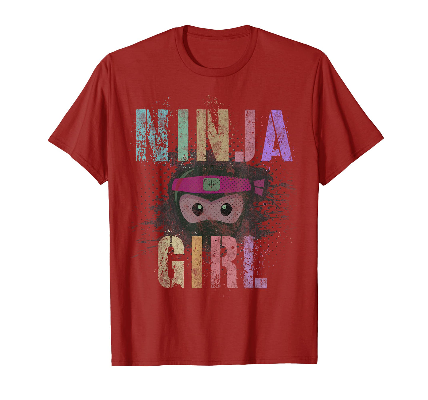 I'm NINJA GIRL I Want To Be Spy Wear A Mask Forget Princess T-Shirt