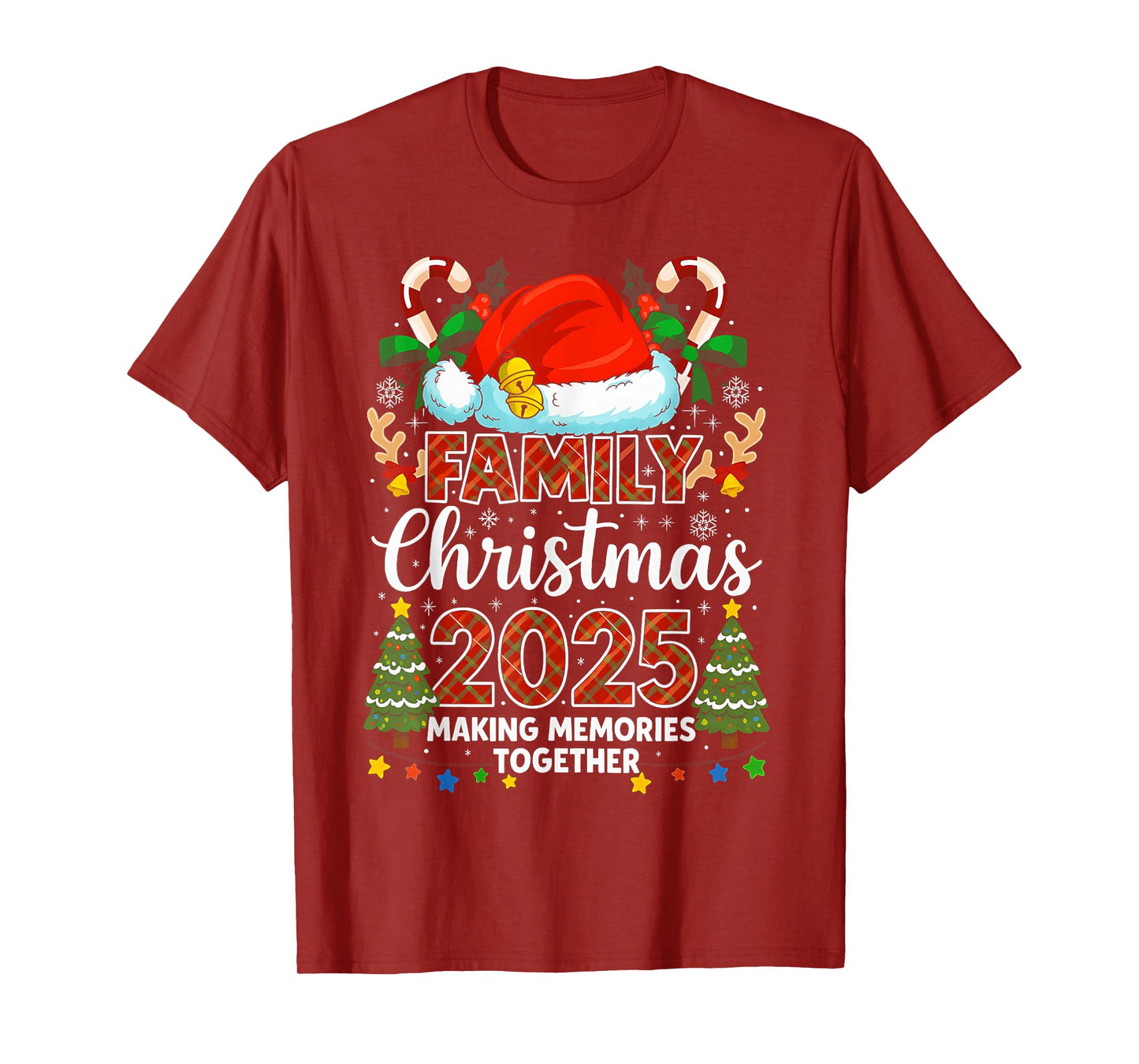 Family Christmas 2025 Matching Family Christmas Xmas Squad T-Shirt