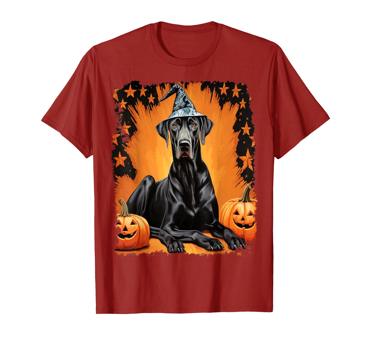 Great Dane Halloween Dog T-Shirt