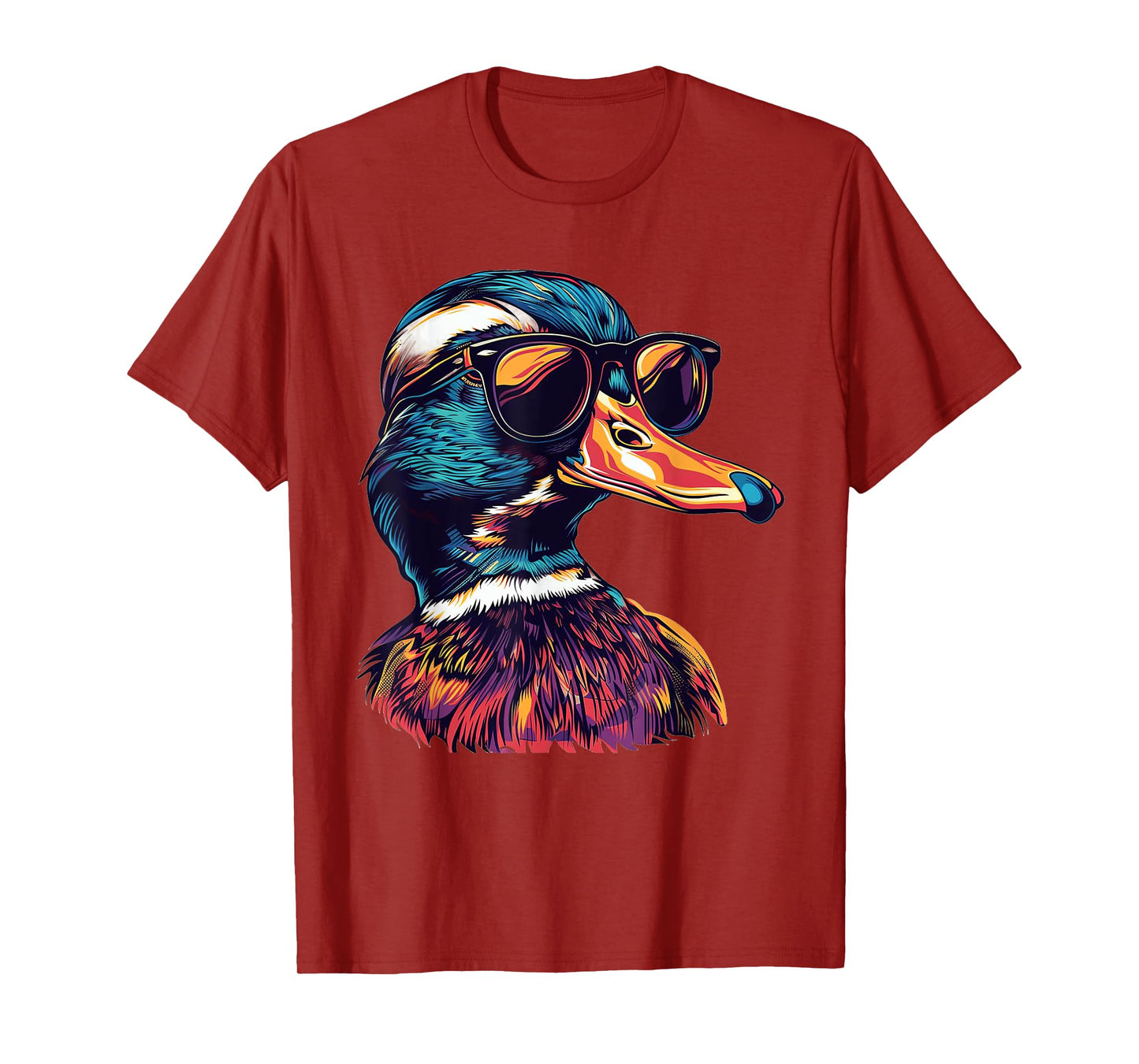 Wood Duck With Sunglasses T-Shirt