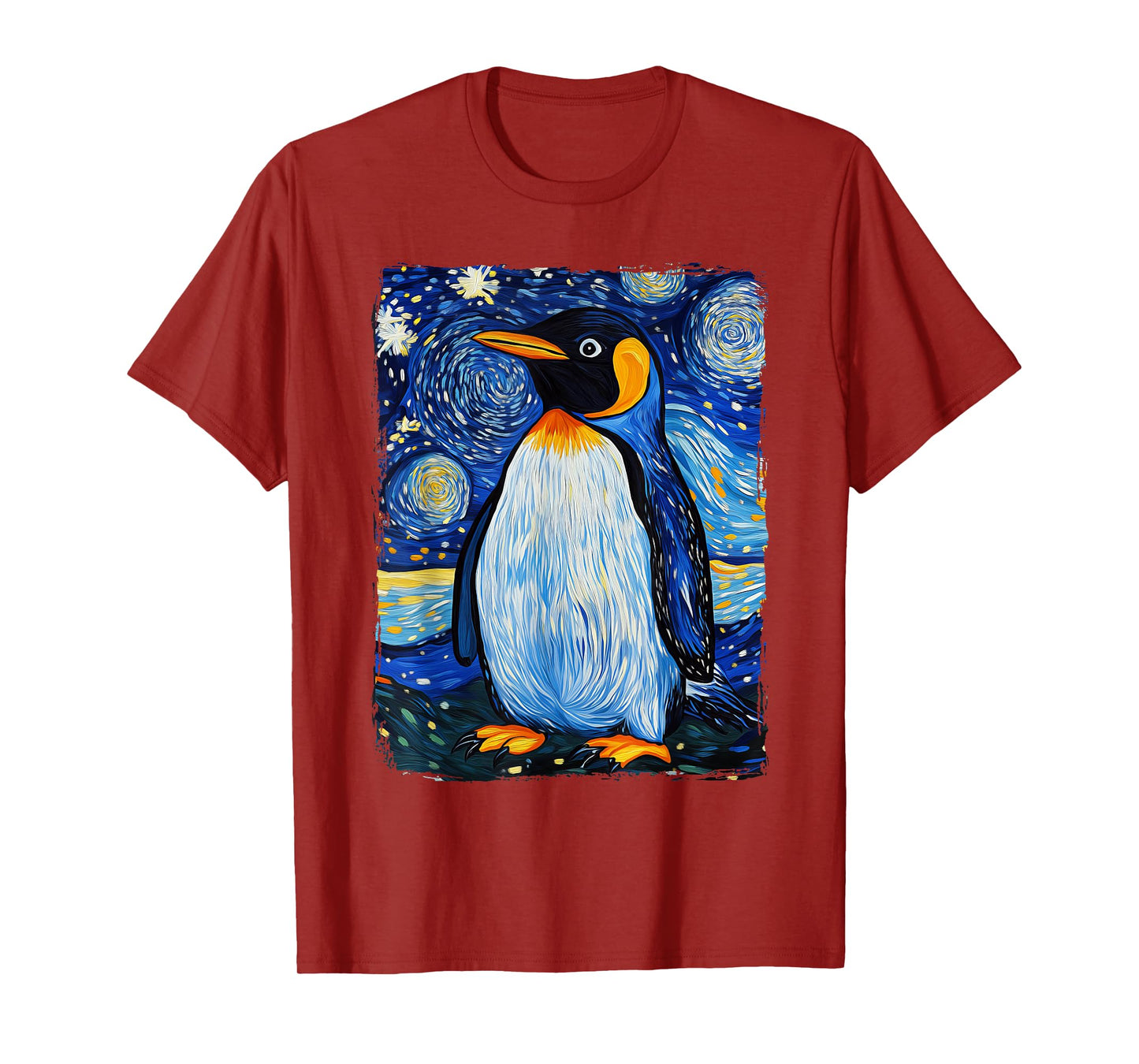 Penguin Starry Night T-Shirt