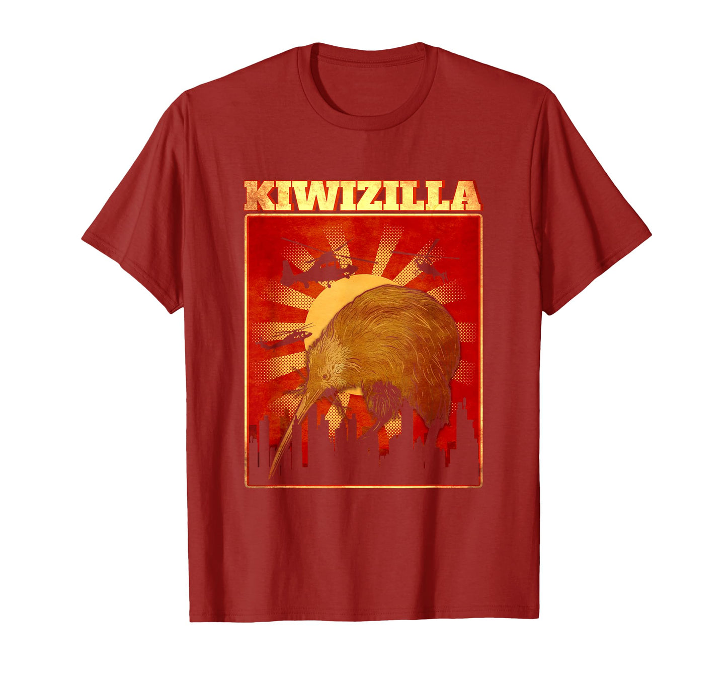 Kiwi Bird Bird Lover Kiwizilla T-Shirt