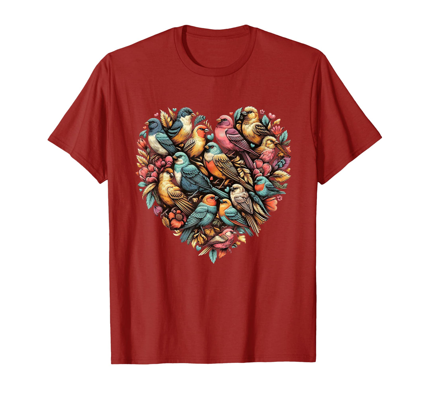 Birds Love Bird watching Birder Nerd Wildlife Birdwatcher T-Shirt