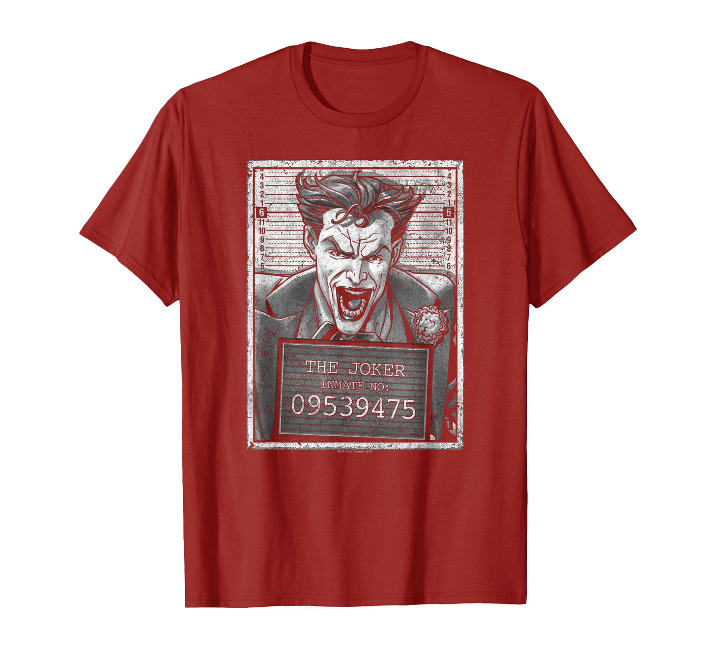 Batman Joker Inmate T Shirt T-Shirt
