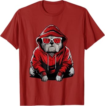 Bulldog Name Personalized Vintage Styles Spirit Evergreen T-Shirt for Men Women Kids