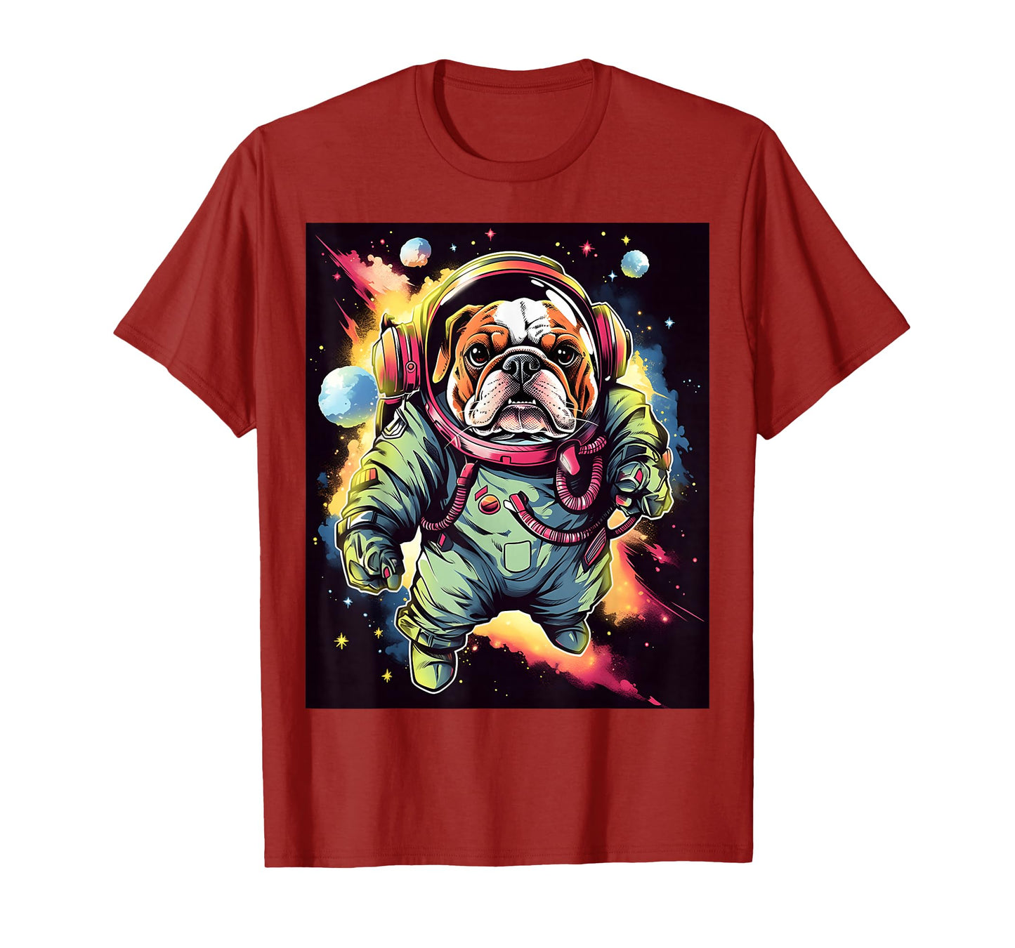 AstroBulldog: Journey to the Stars T-Shirt