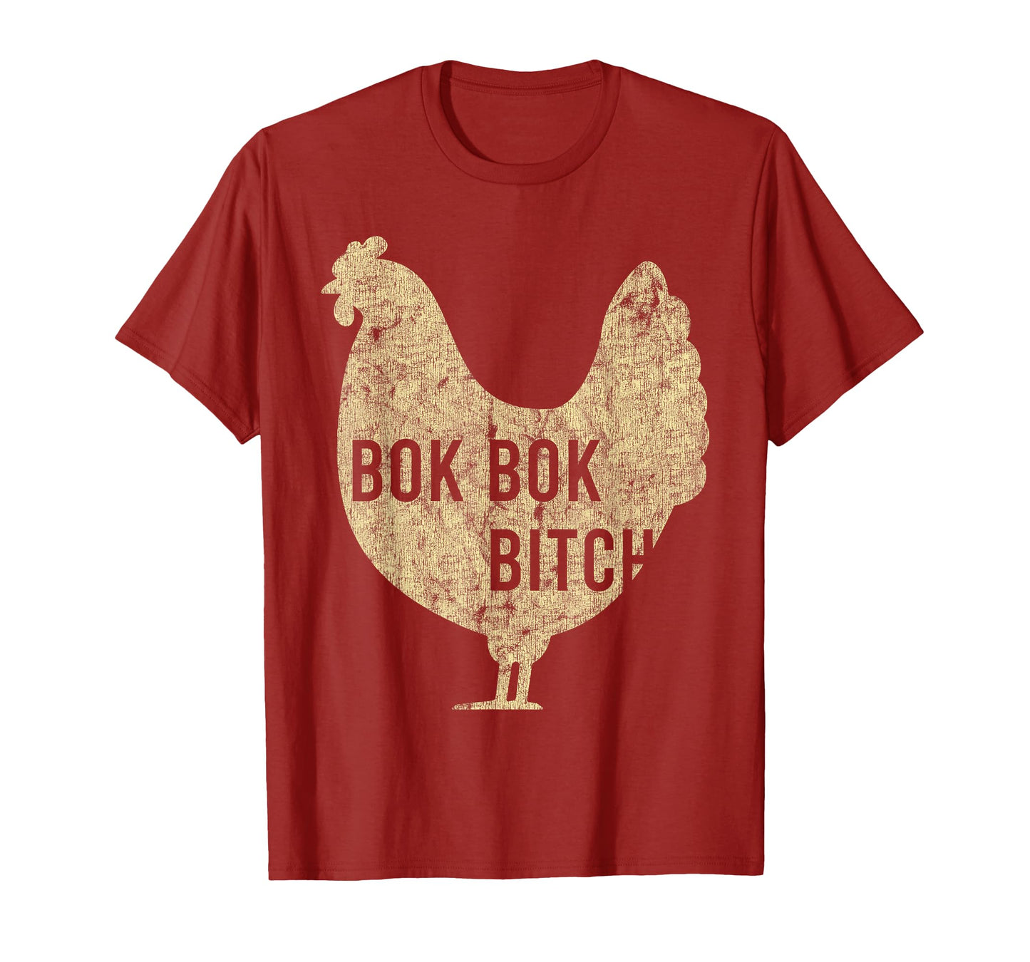 Bok Bok Bitch Chicken Farm Animal Funny Hens T-Shirt