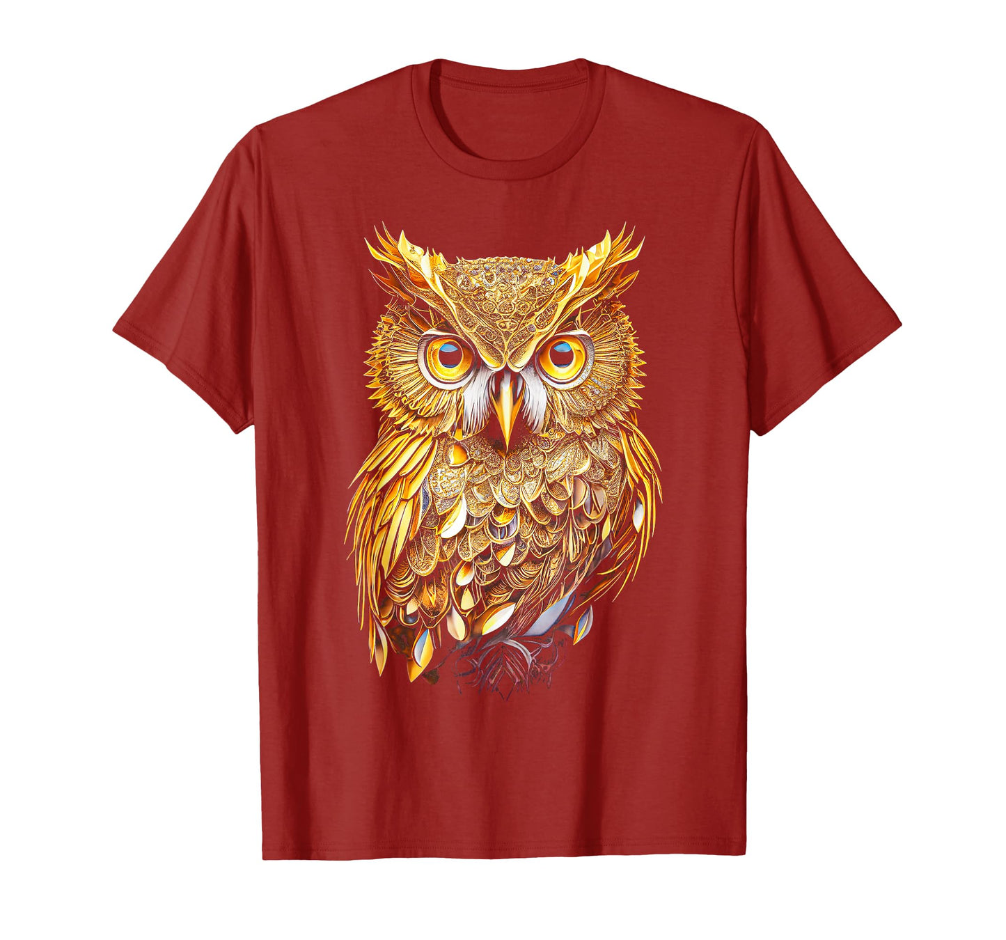 Owl Colourful Bird Art Owl Graphic Animal Owls Owl T-Shirt
