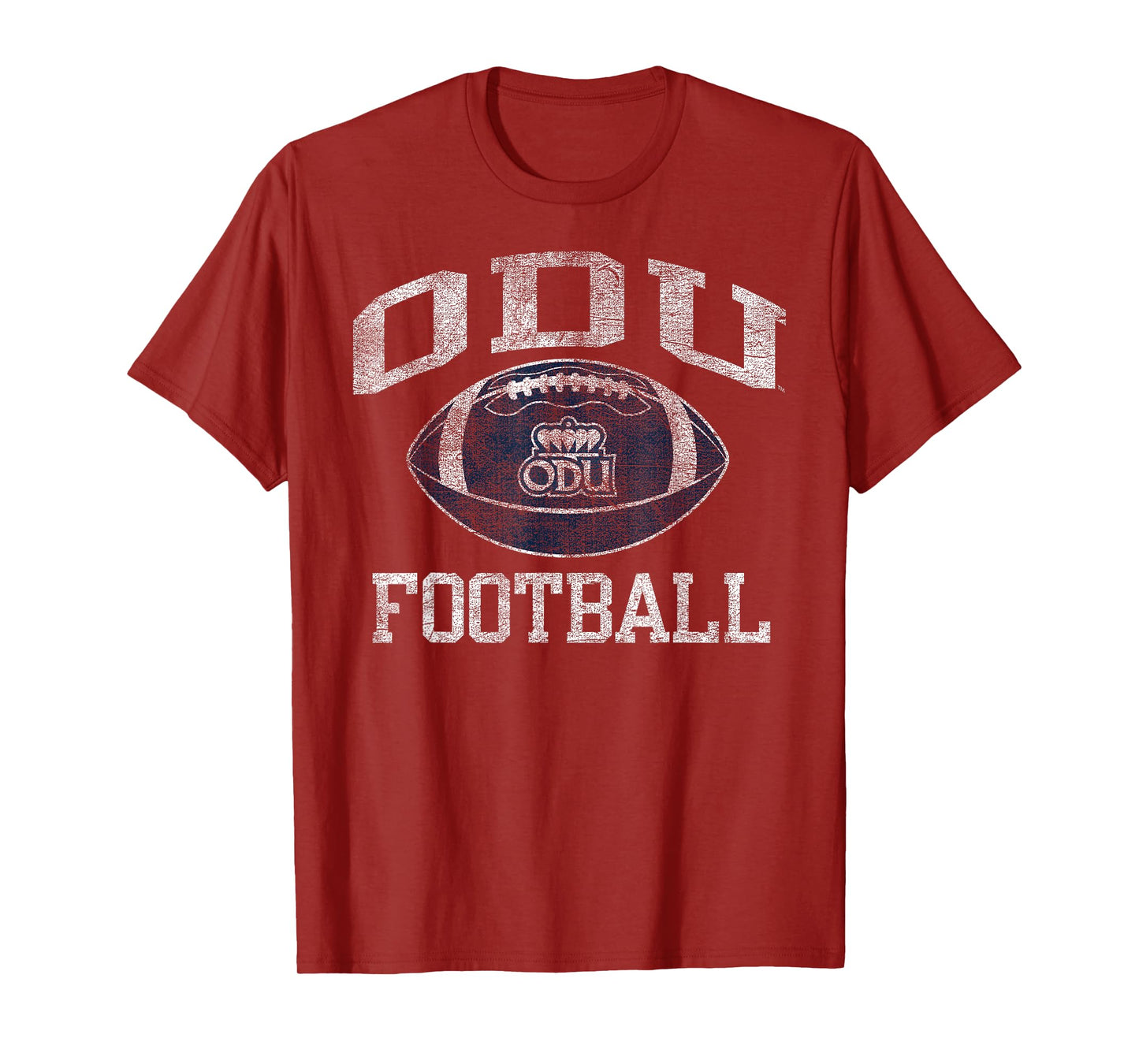 Old Dominion Monarchs Football Intensity Navy T-Shirt