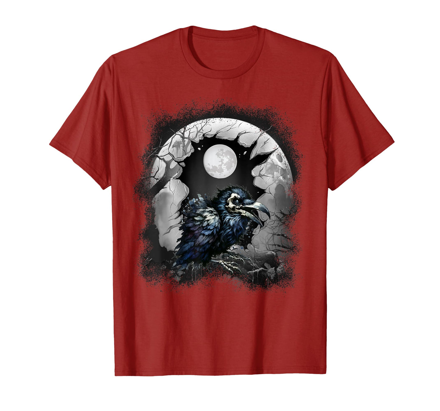 Mystical Halloween Raven Raven Crow Crow Women Men T-Shirt