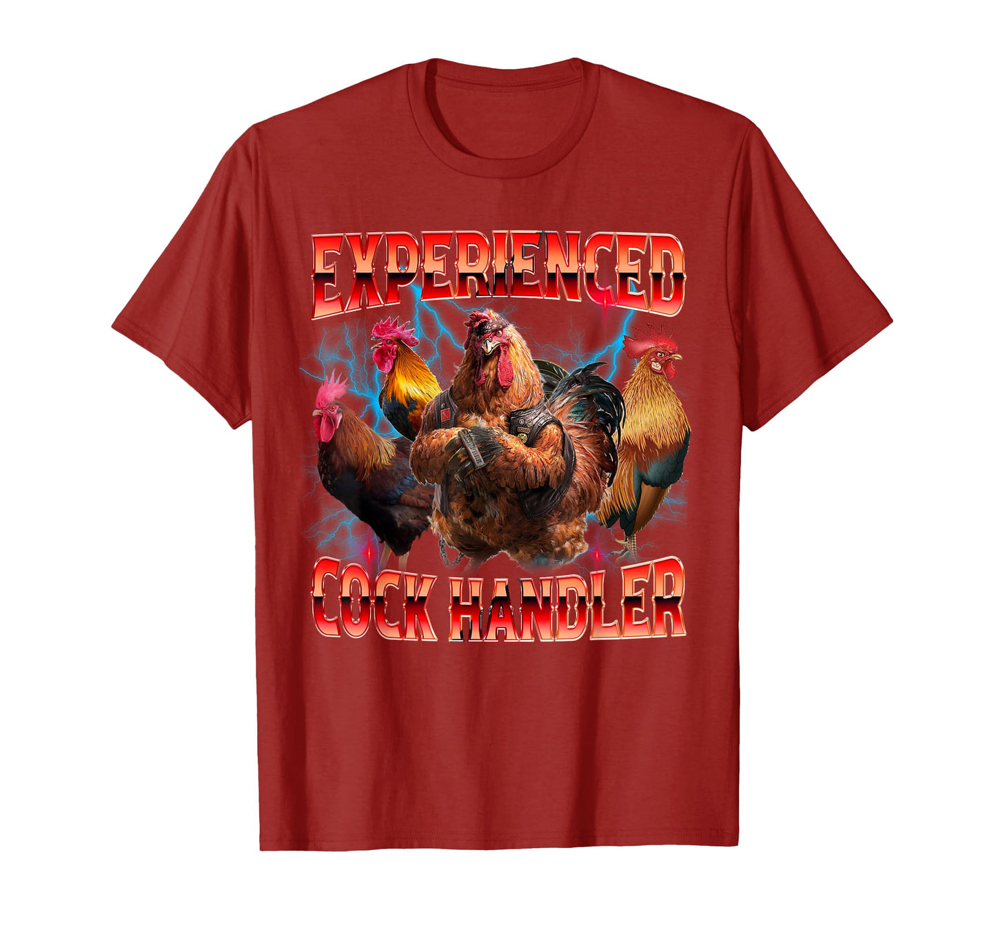 Funny Sayings For Adult Experienced cock handler Meme Dank T-Shirt