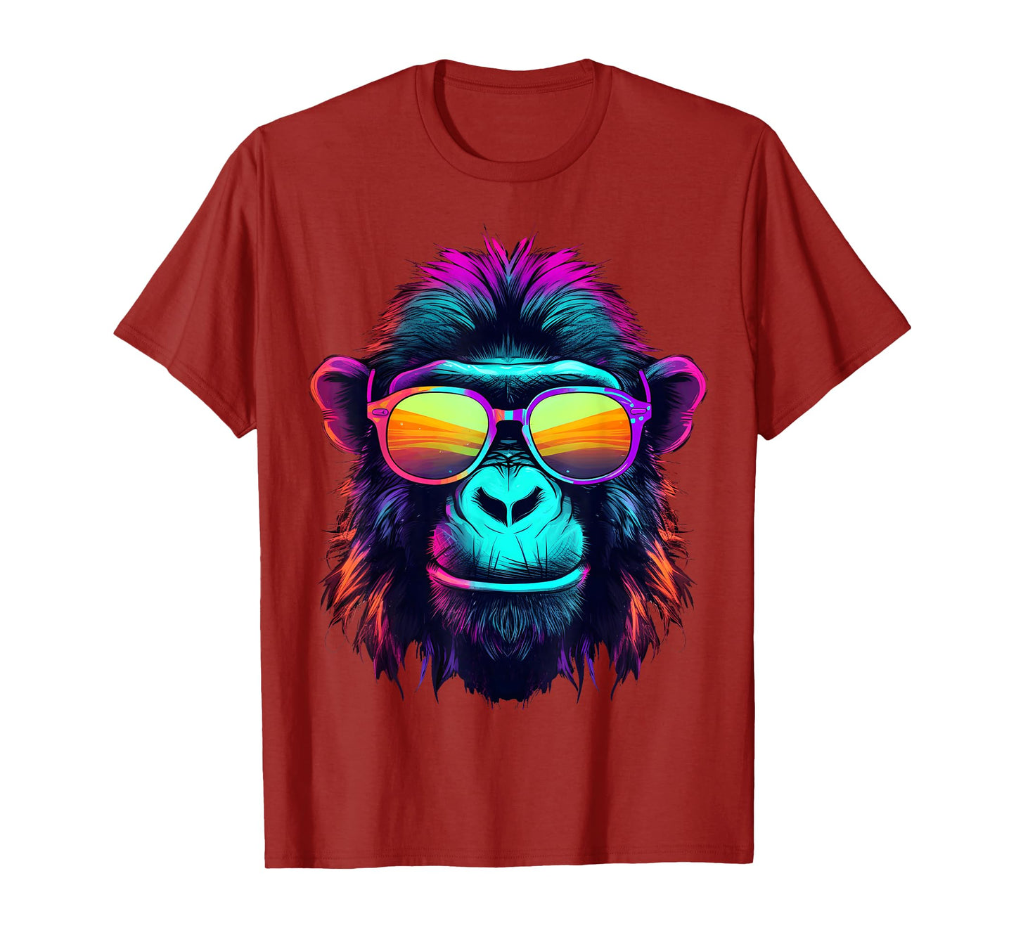 Cool Chimp with Sunglasses. T-Shirt