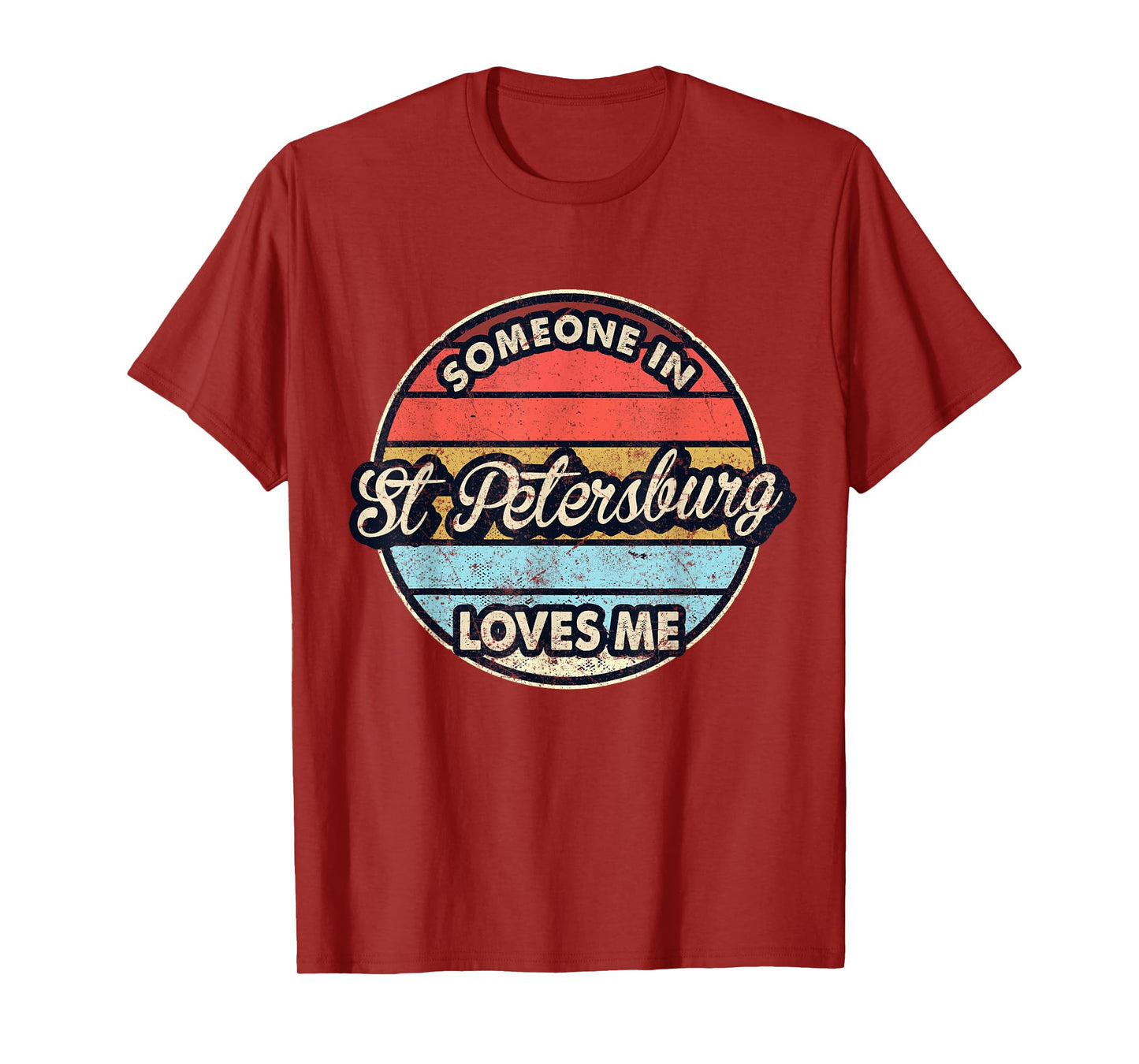 Someone In St Petersburg Loves Me City US USA T-Shirt