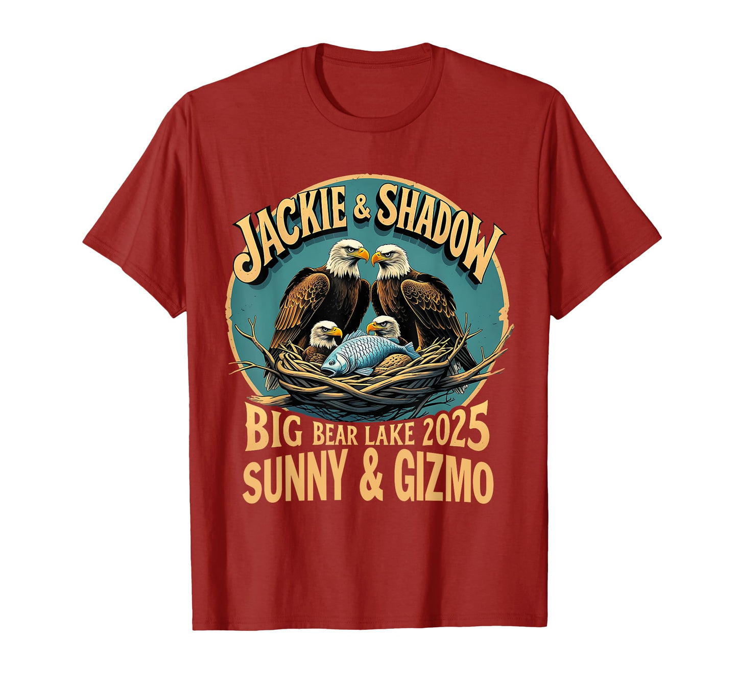 Jackie Shadow Big Bear Lake 2025 Eagle Nest Art T-Shirt