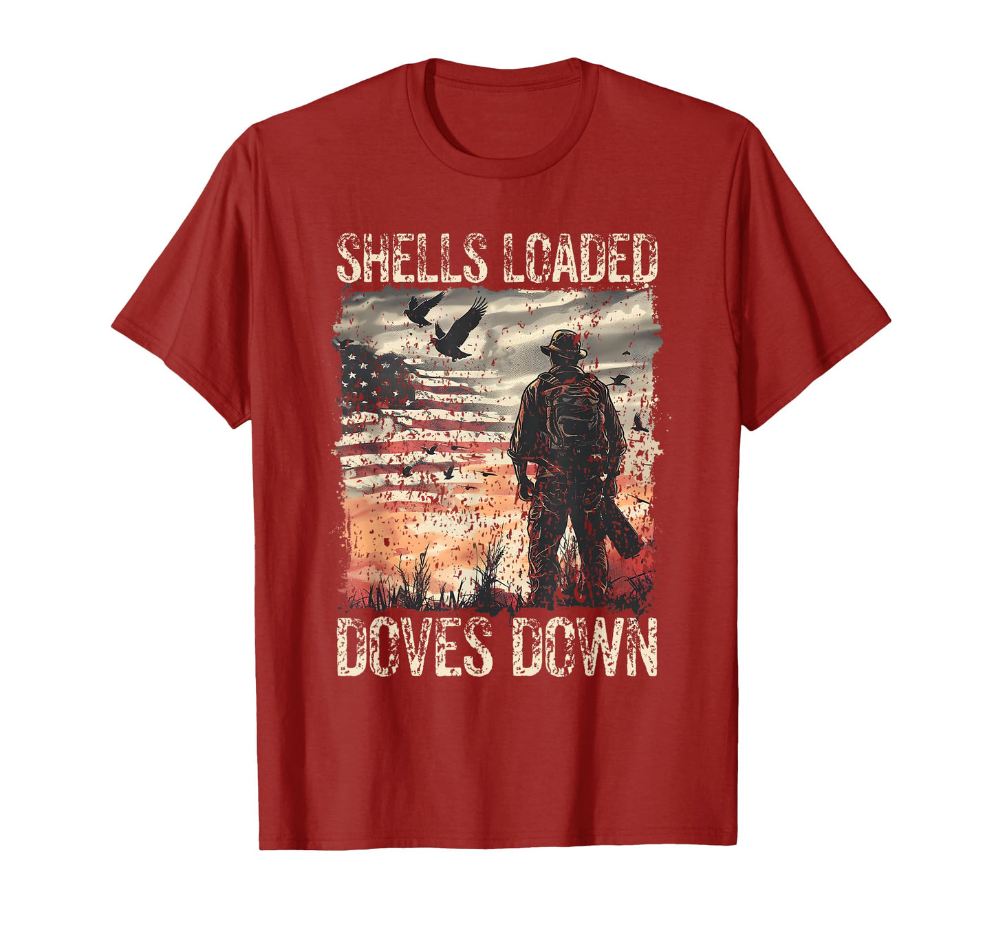 Dove Hunting I Doves Down I Dove Hunter T-Shirt