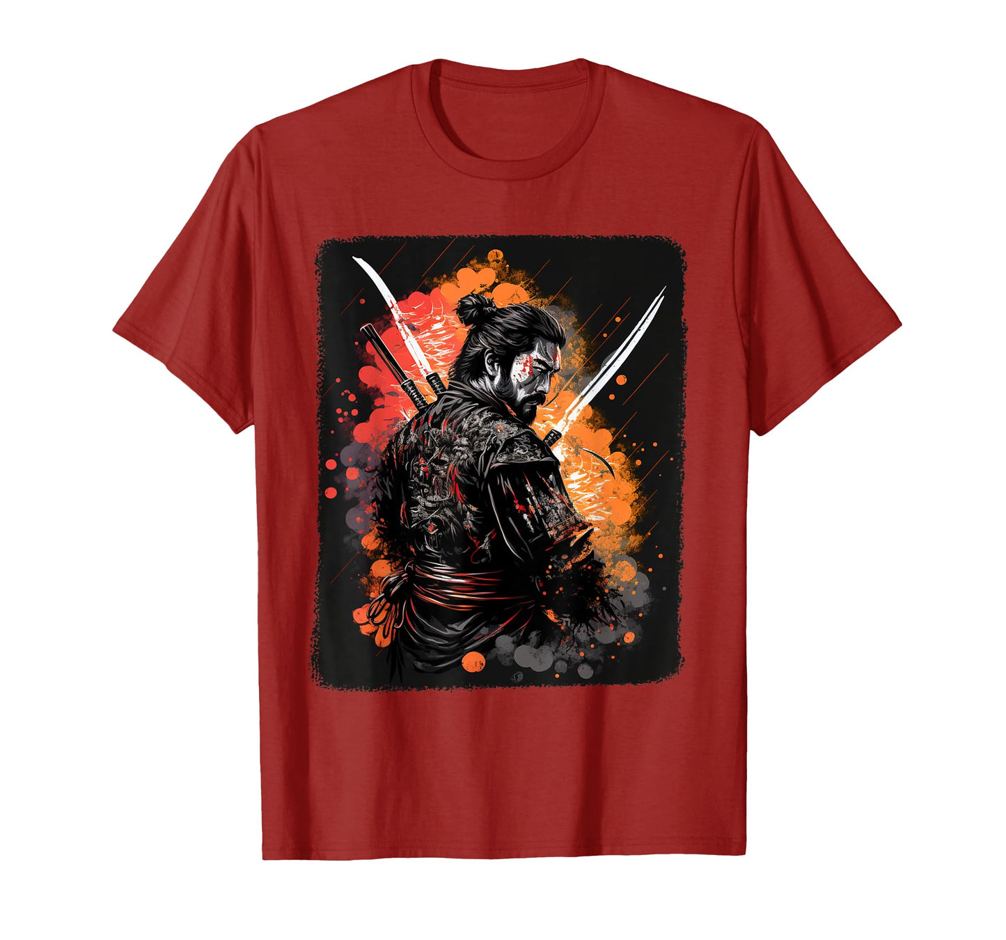 Samurai Warrior Bushido Code Japanese Swordsmen Fighter T-Shirt