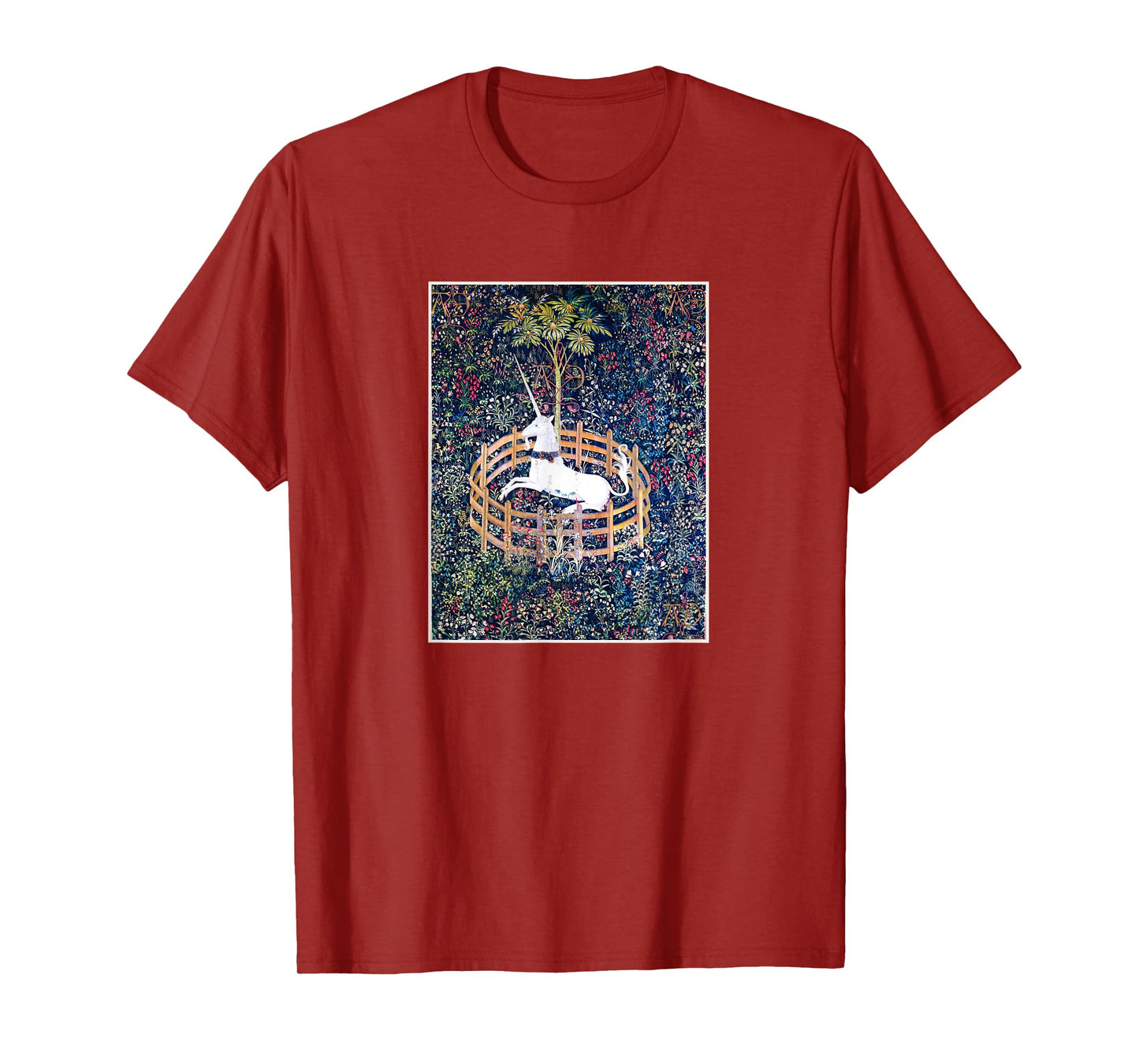 Unicorn medieval Renaissance unicorn art aesthetics T-Shirt