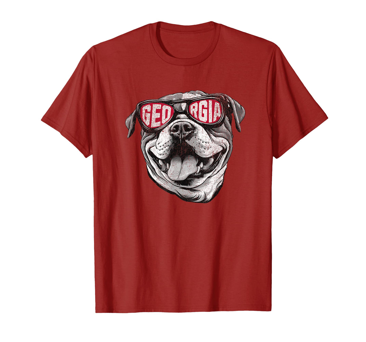 Mens Womens Kids GA Georgia Dog Sport Lovers T-Shirt