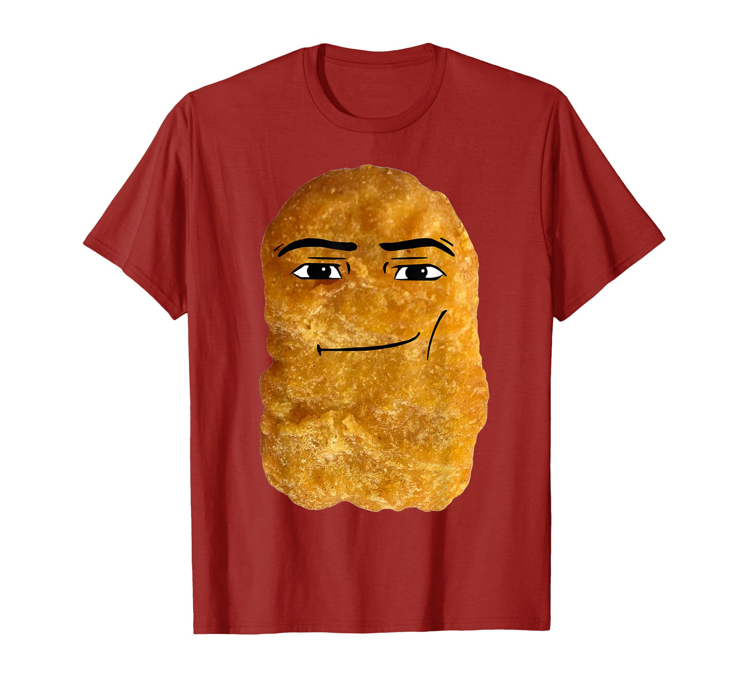 Chicken Nugget Meme T-Shirt, Small, Black