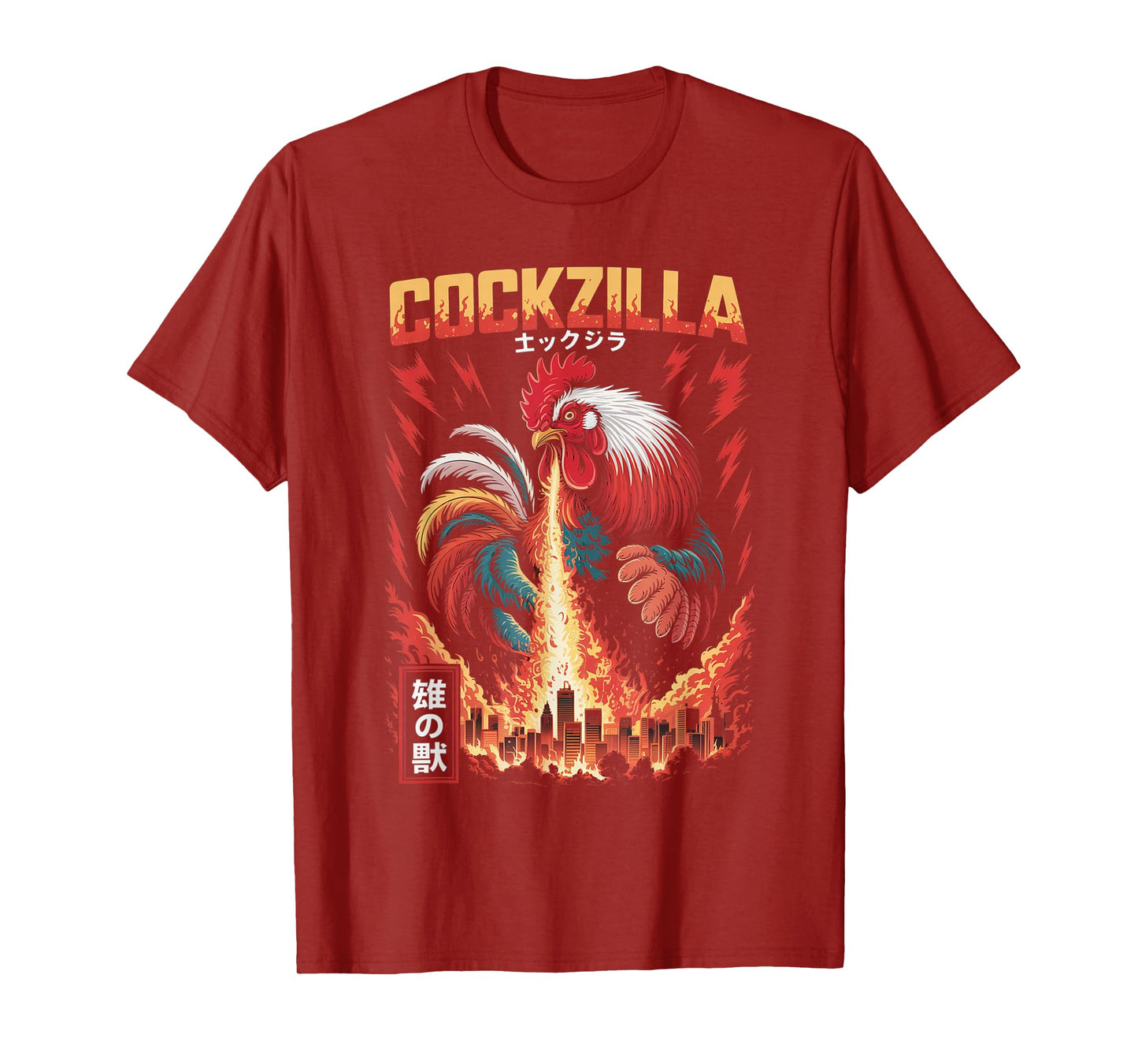 Rooster Art JapaneseChicken Cute Chicken Lover T-Shirt