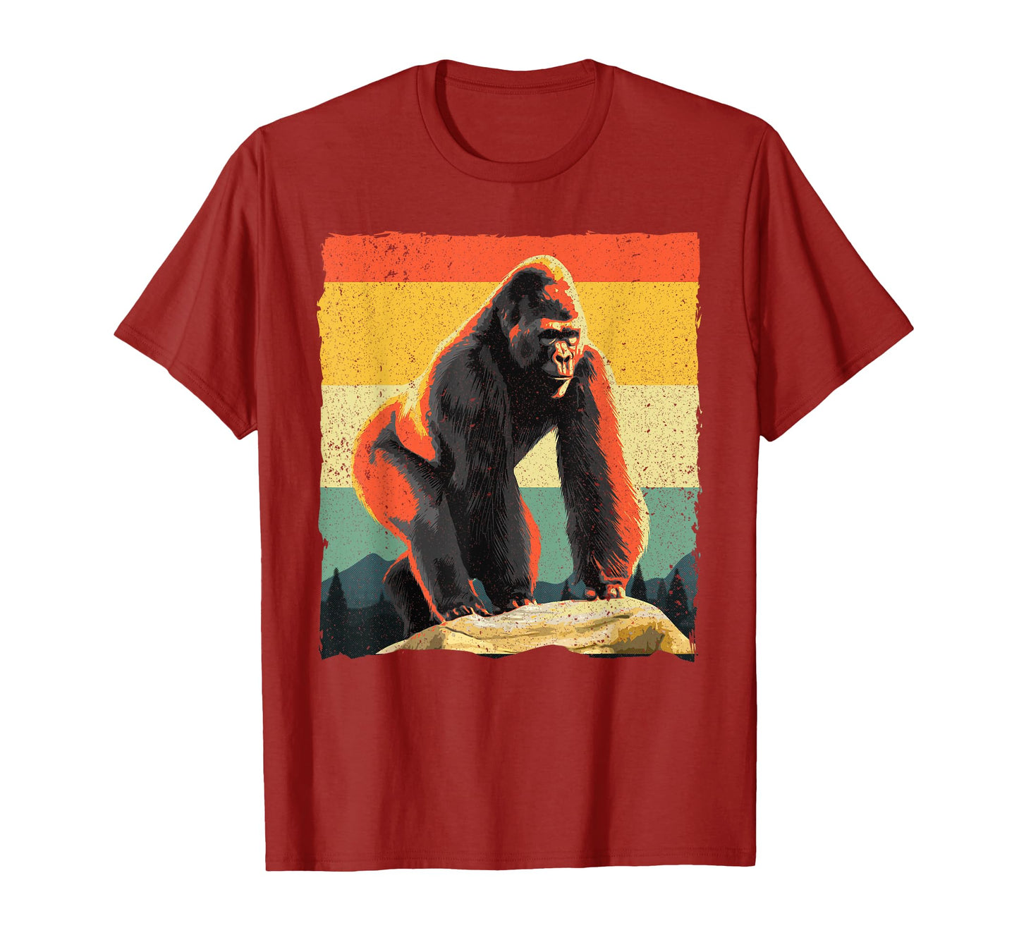 Cool Gorilla Design For Men Women Primate Gorilla Animal T-Shirt
